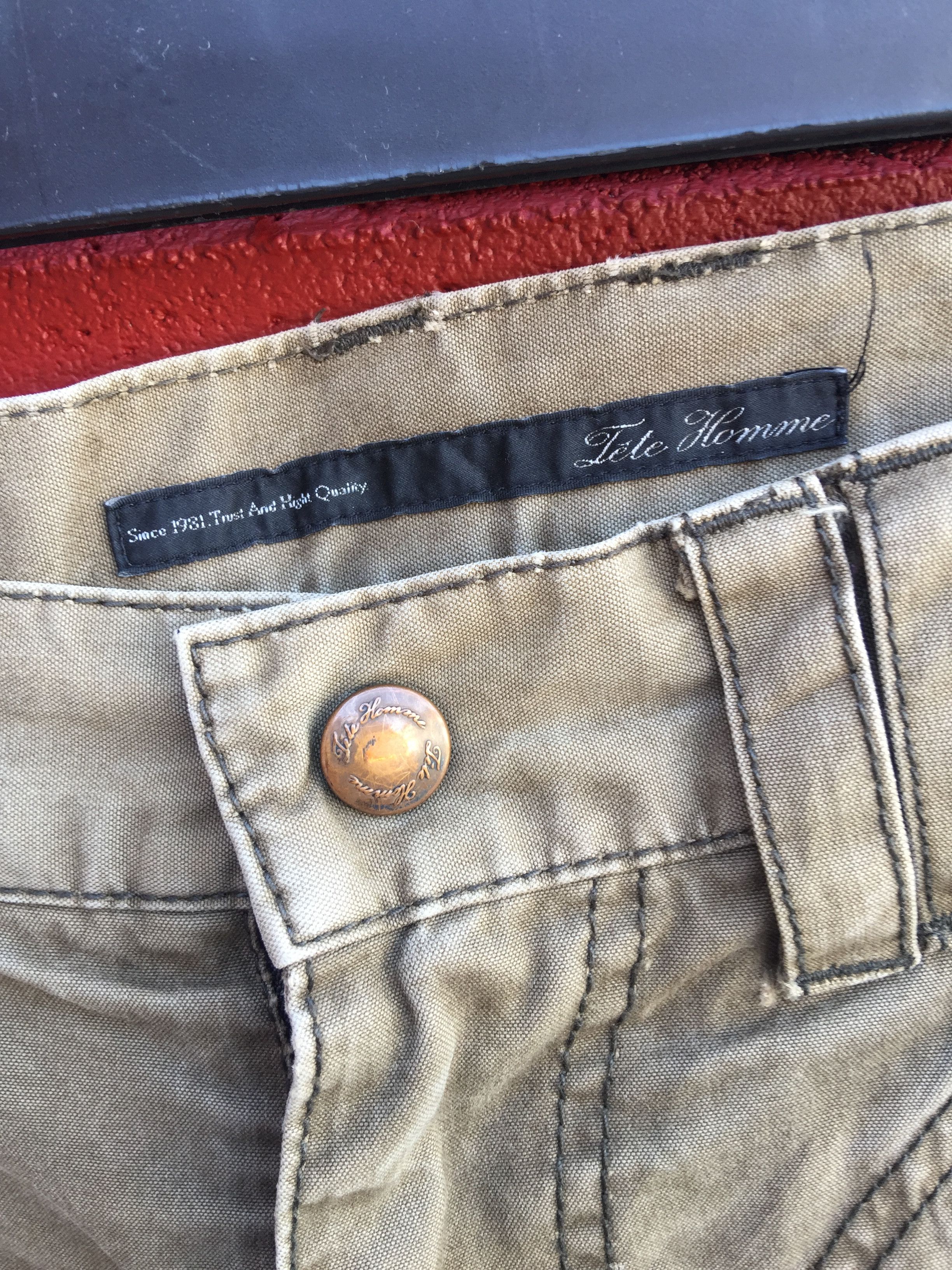 Designer × Japanese Brand Tite Homme Japanese Multipocket Tactical Travis Scott Style Size US 30 / EU 46 - 7 Thumbnail