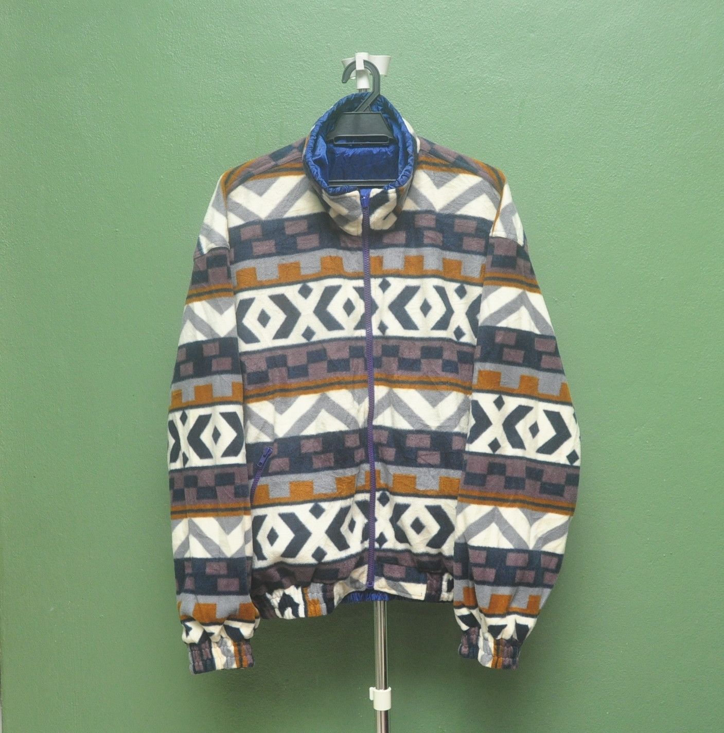 Japanese Brand × Vintage Vintage Tyrolia Multicolour Sweater Travis Scott Style Size US L / EU 52-54 / 3 - 1 Thumbnail