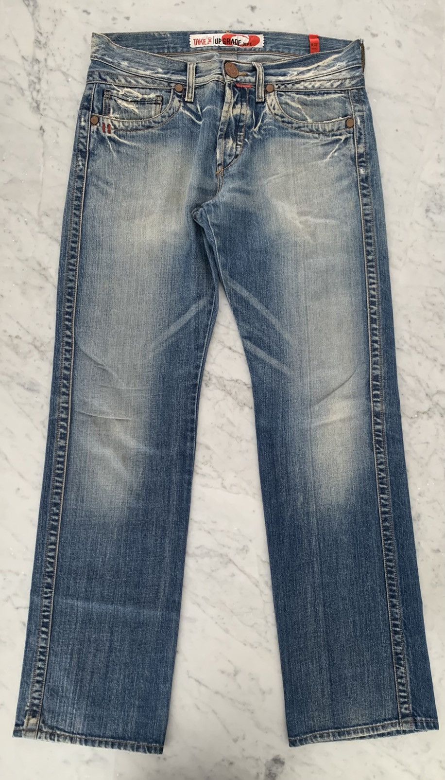 Vintage Vintage TAKE TWO Denim Jeans, Made In Italy Size US 33 - 1 Thumbnail