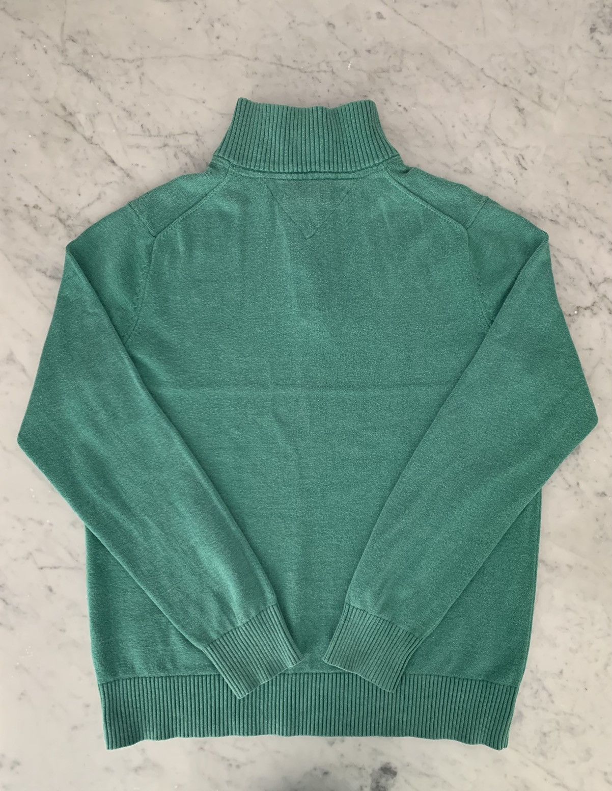 Tommy Hilfiger TOMMY HILFIGER QUARTER ZIP UP SWEATER Size US L / EU 52-54 / 3 - 4 Thumbnail