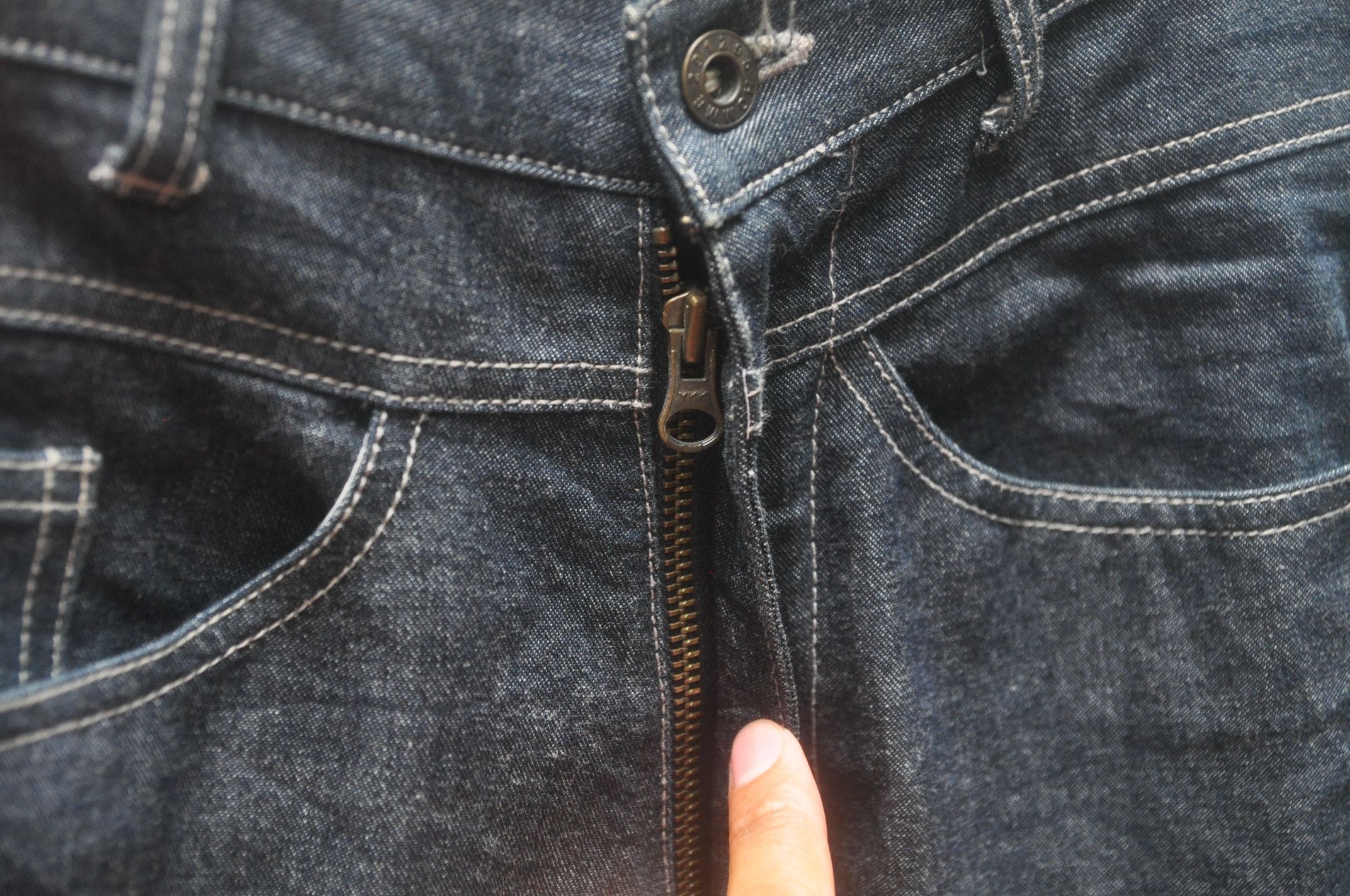 Japanese Brand Japanese Brand 291295 Homme Distressed Denim Size US 30 / EU 46 - 6 Thumbnail