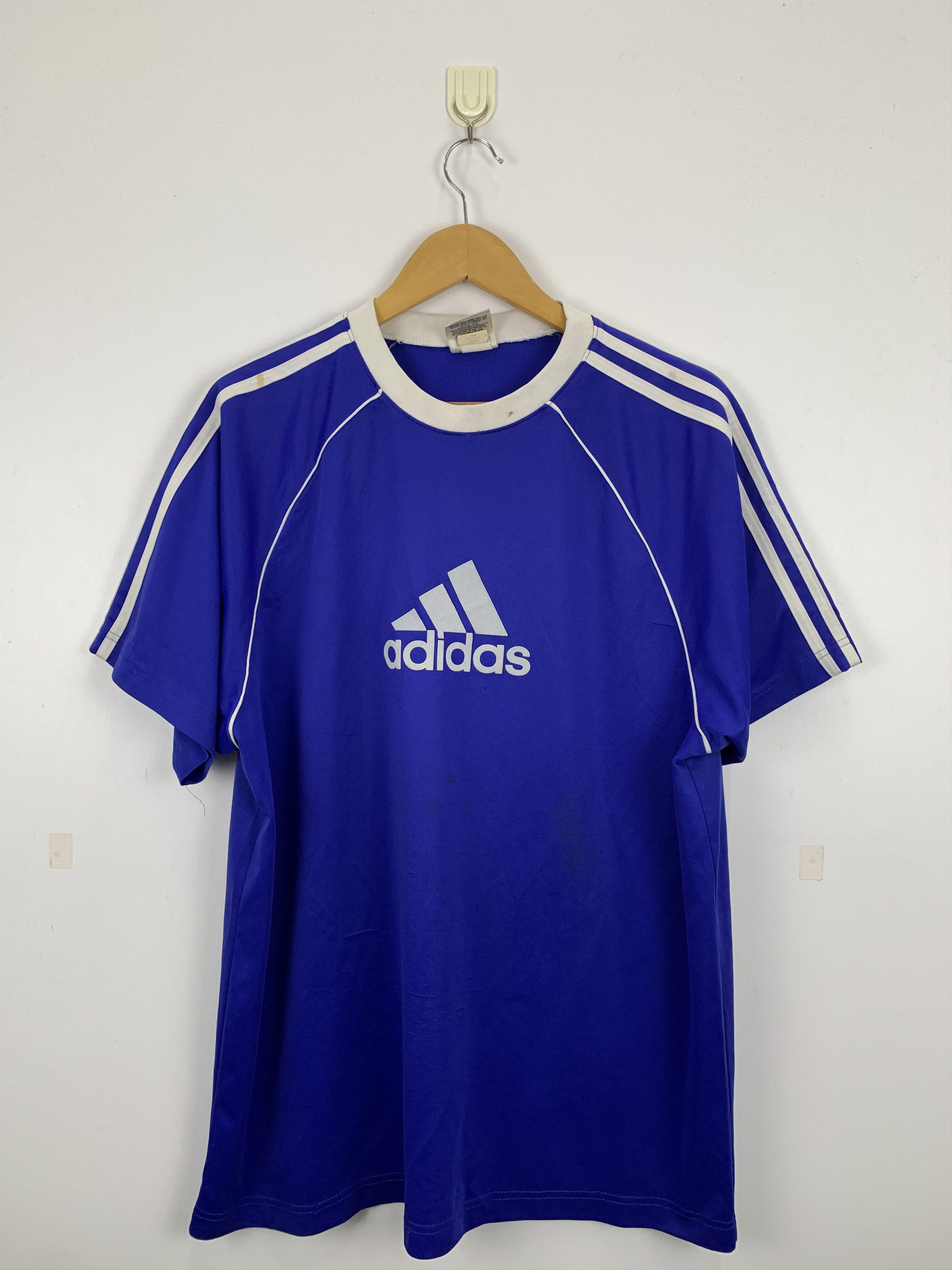Adidas × Vintage Vintage 90s Adidas Jerseys TA0253 Size US L / EU 52-54 / 3 - 1 Thumbnail