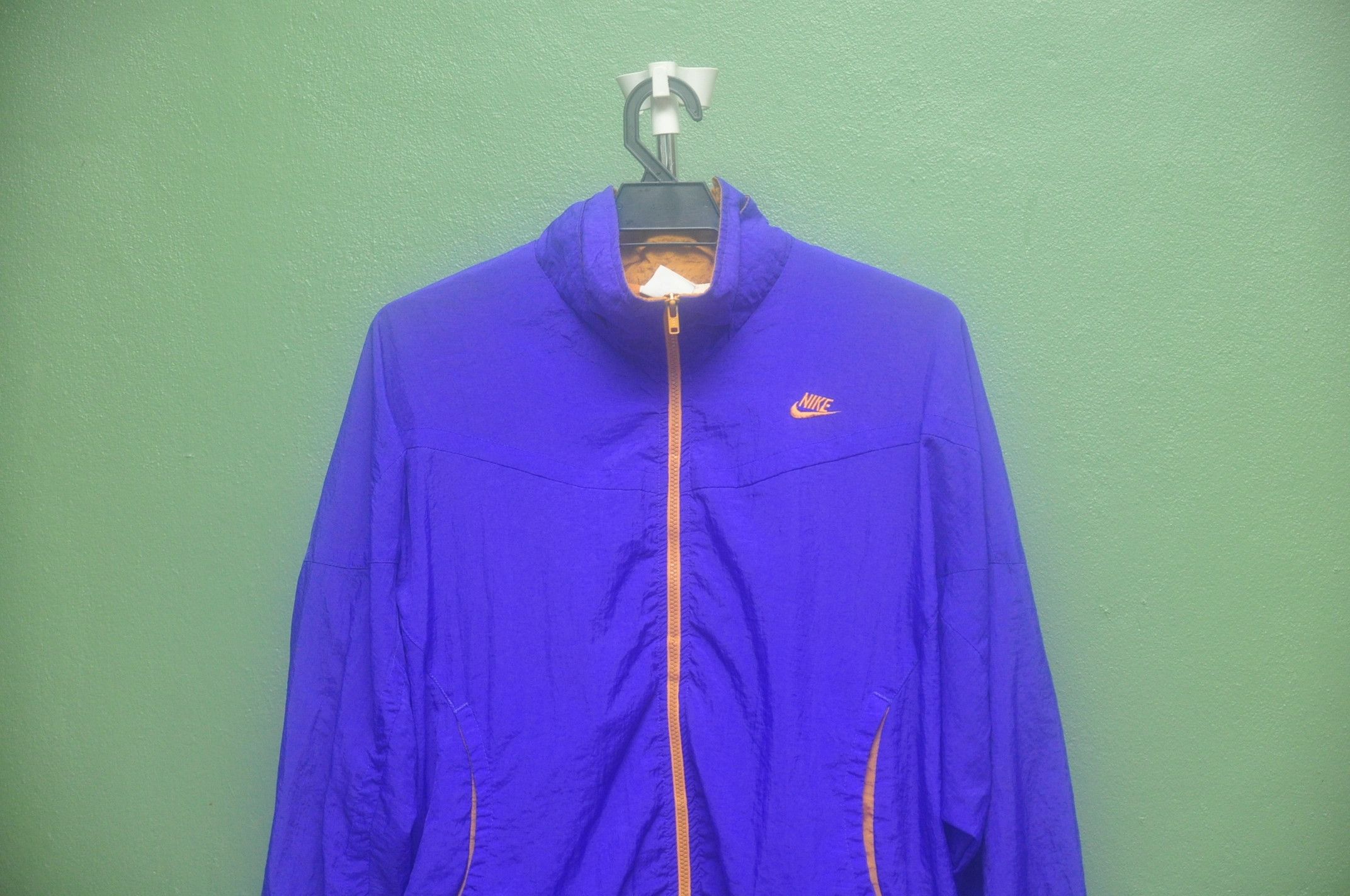 Japanese Brand × Nike × Vintage Vintage Nike Windbreaker Sweater Travis Scott Fashion Style Size US M / EU 48-50 / 2 - 3 Thumbnail