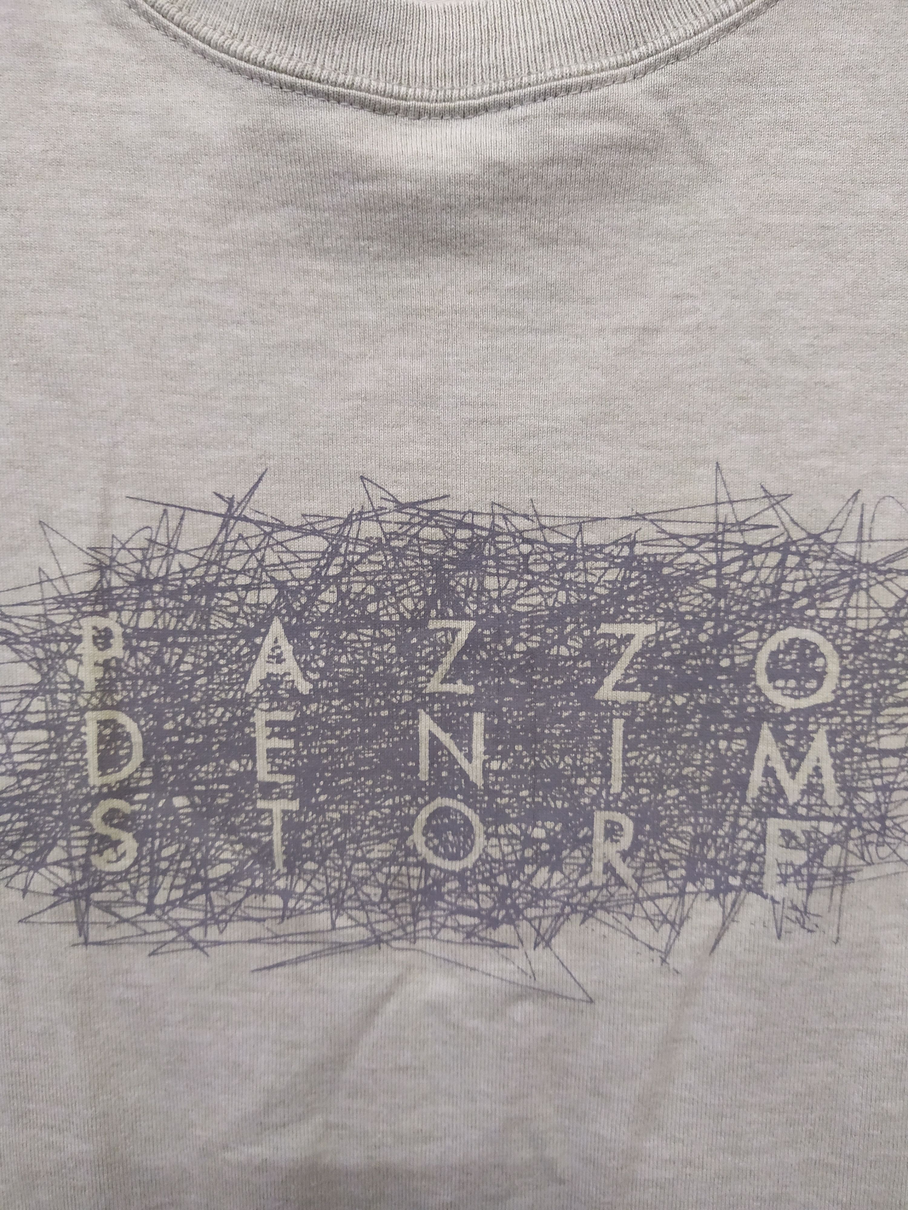 Japanese Brand PAZZO DENIM STORE SHIRT BIG LOGO (B898) Size US L / EU 52-54 / 3 - 2 Thumbnail