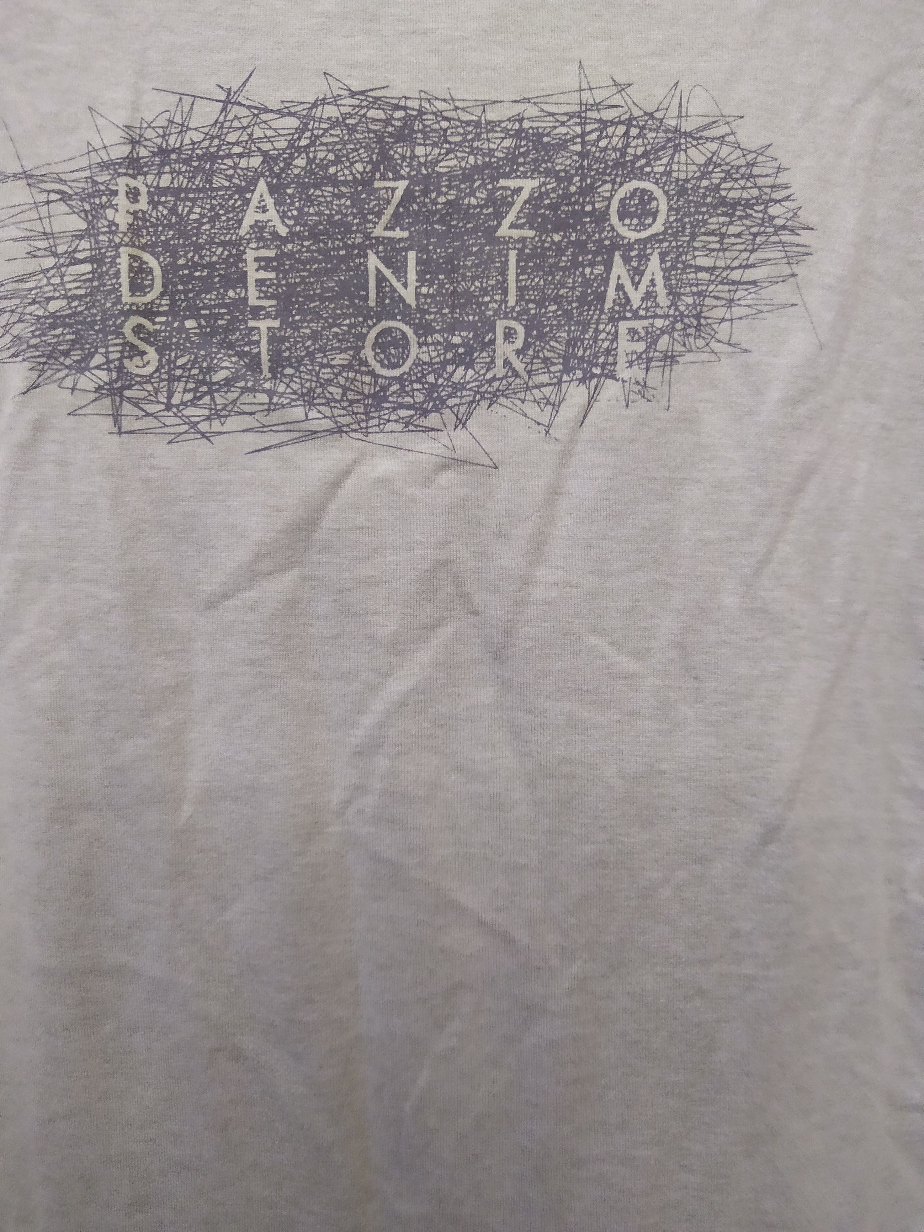 Japanese Brand PAZZO DENIM STORE SHIRT BIG LOGO (B898) Size US L / EU 52-54 / 3 - 3 Thumbnail