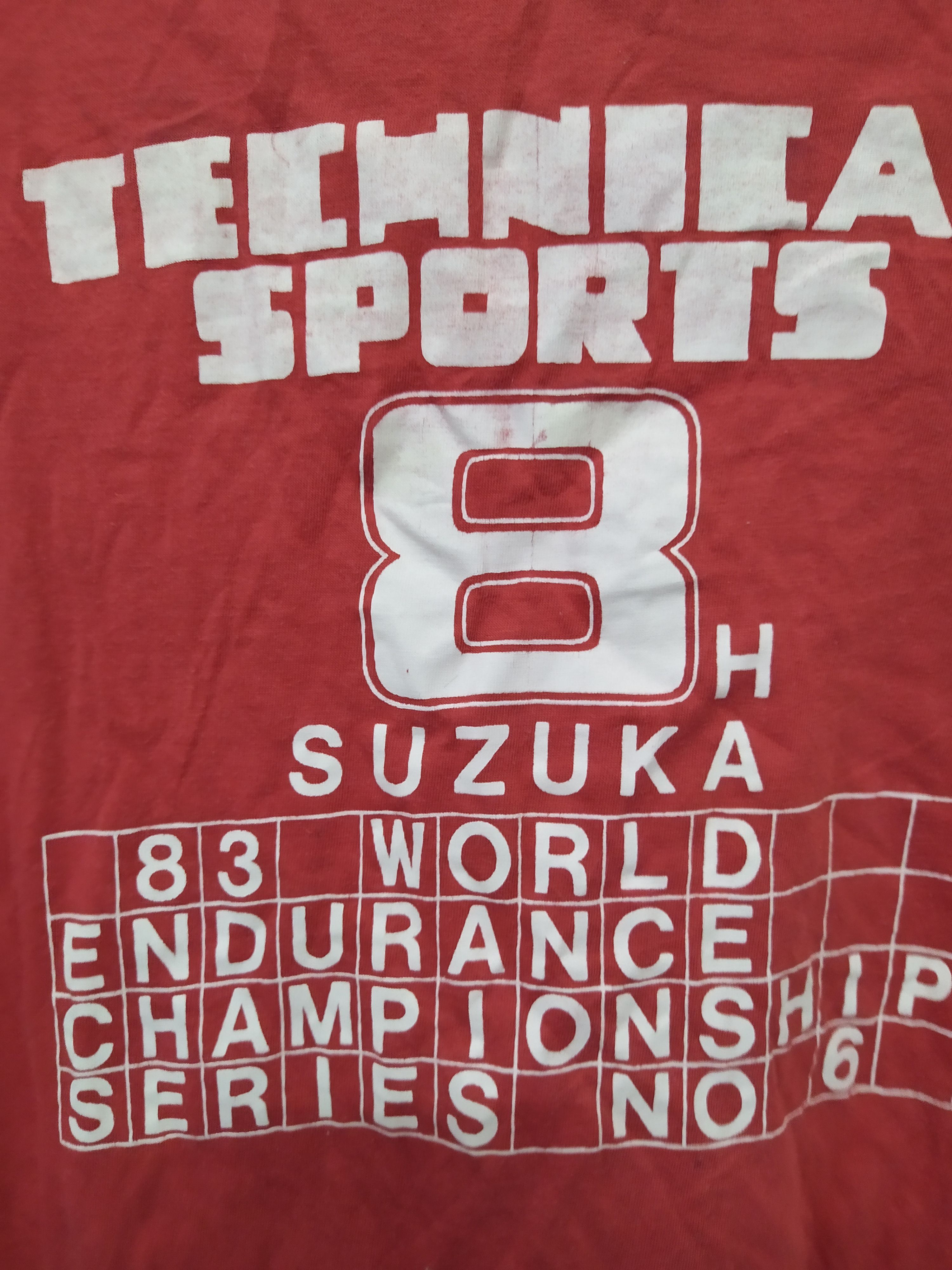 Vintage 1983 SUZUKA WORLD ENDURANCE CHAMPIONSHIP SHIRT (B909) Size US S / EU 44-46 / 1 - 2 Thumbnail