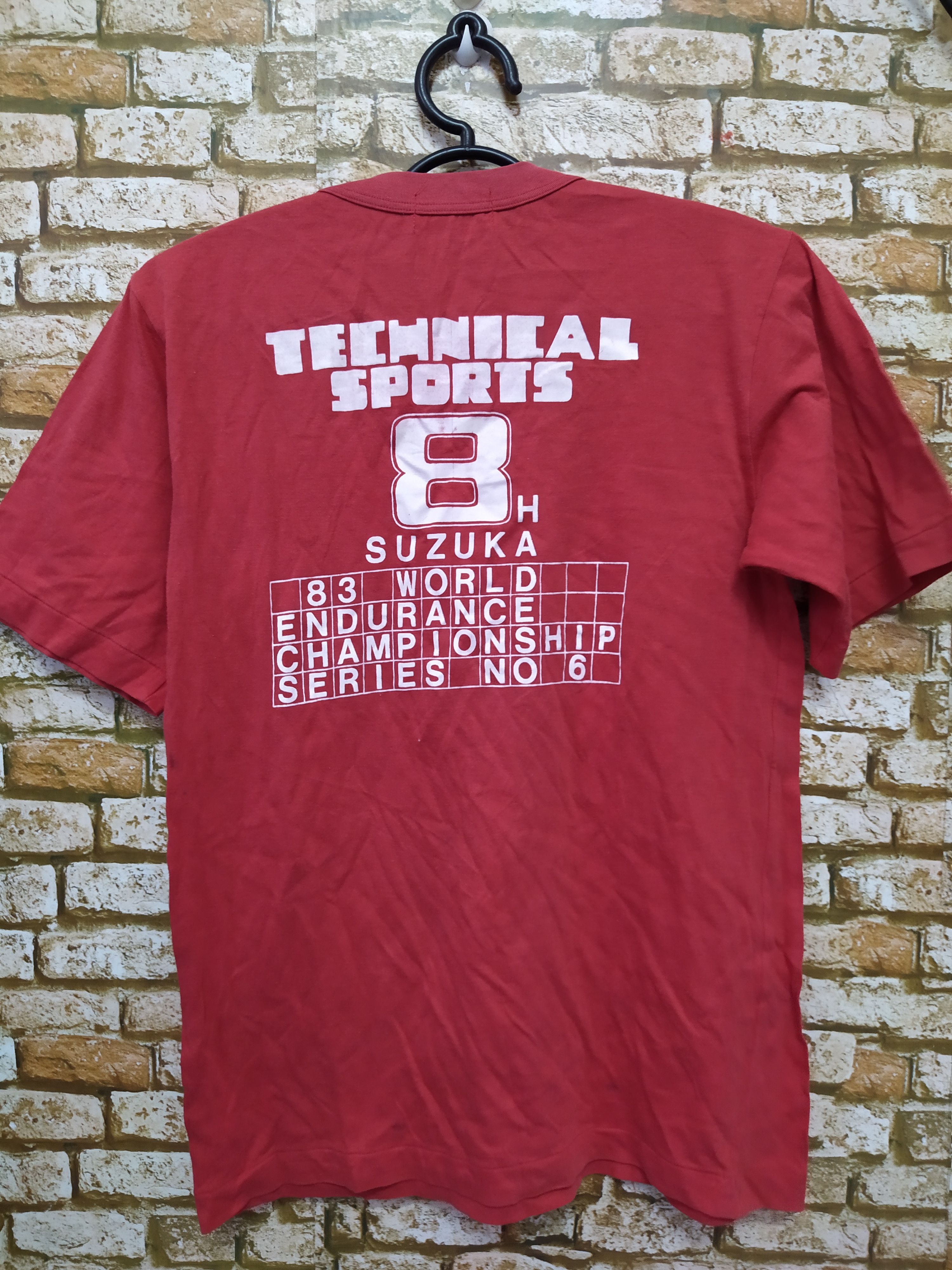 Vintage 1983 SUZUKA WORLD ENDURANCE CHAMPIONSHIP SHIRT (B909) Size US S / EU 44-46 / 1 - 1 Thumbnail
