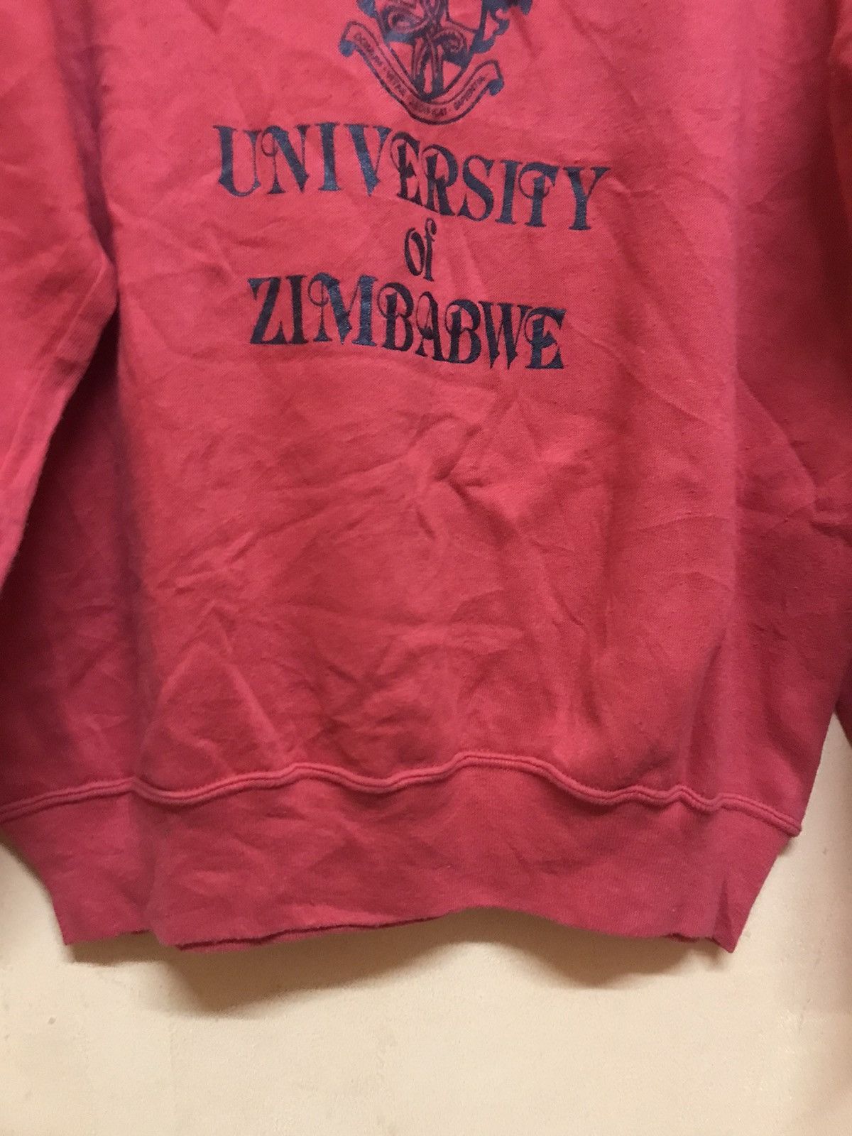 Vintage ‼️VTG SWEATSHIRT UNIVERSITY OF ZINBABWE‼️ Size US XL / EU 56 / 4 - 5 Thumbnail