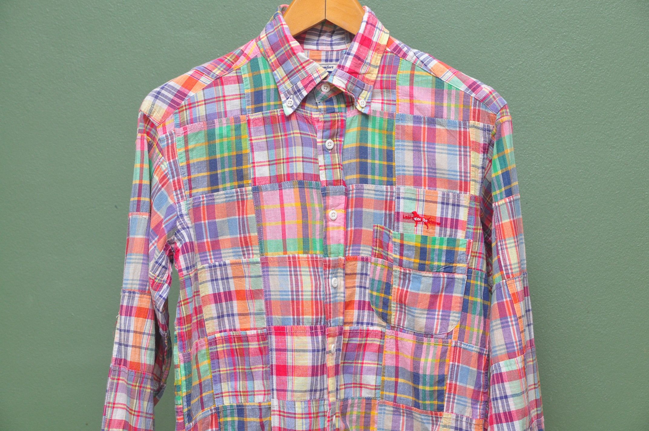 Japanese Brand Vintage Labrador Retriever Patchwork Shirt Size US M / EU 48-50 / 2 - 3 Thumbnail