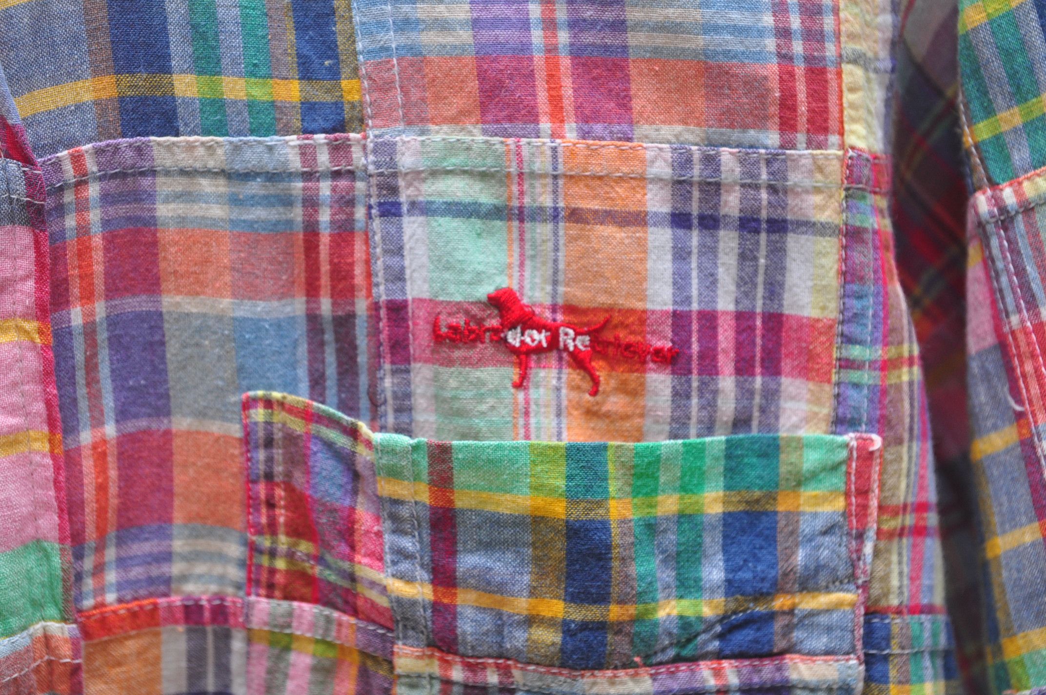 Japanese Brand Vintage Labrador Retriever Patchwork Shirt Size US M / EU 48-50 / 2 - 4 Thumbnail