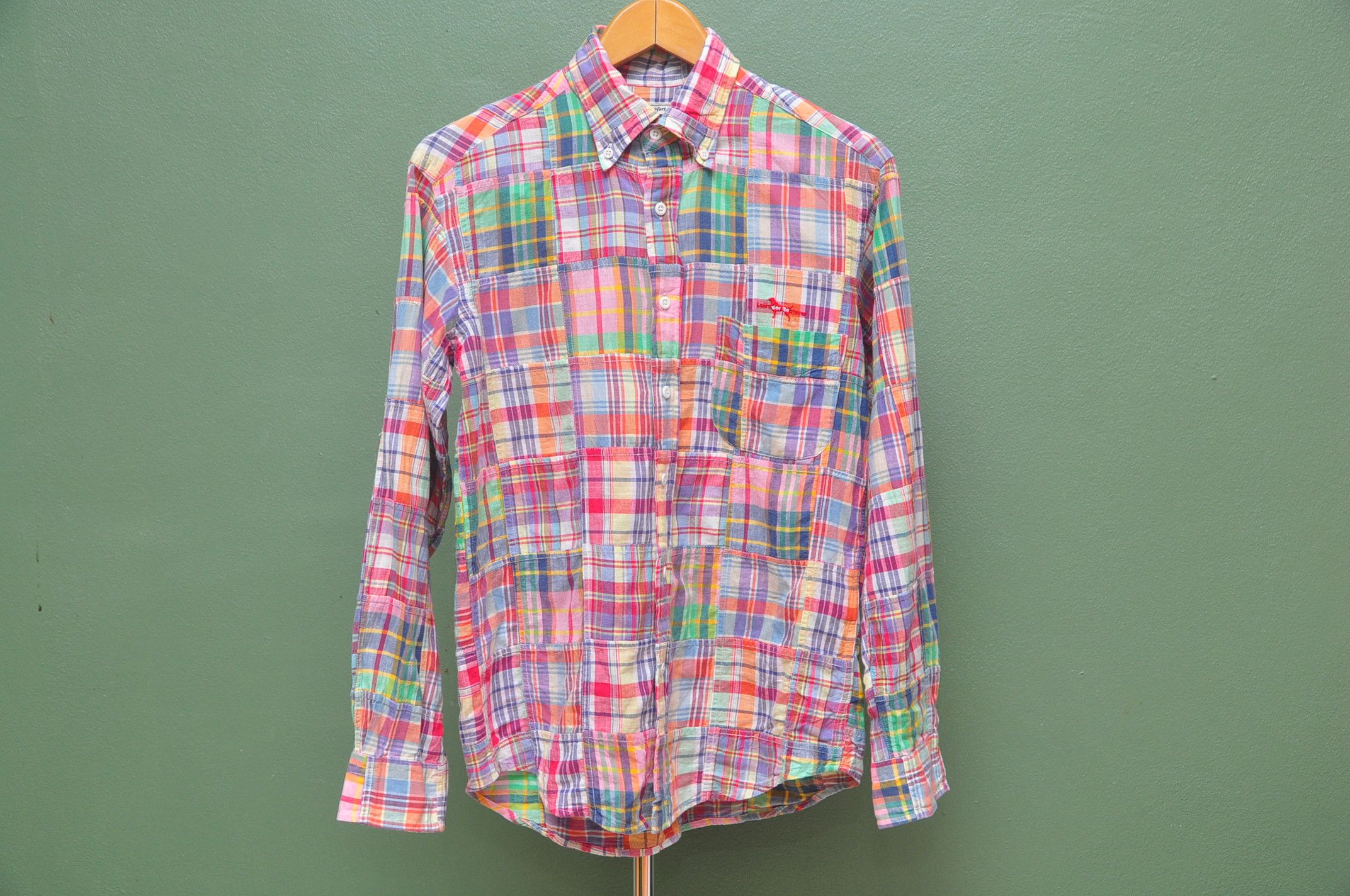 Japanese Brand Vintage Labrador Retriever Patchwork Shirt Size US M / EU 48-50 / 2 - 1 Thumbnail