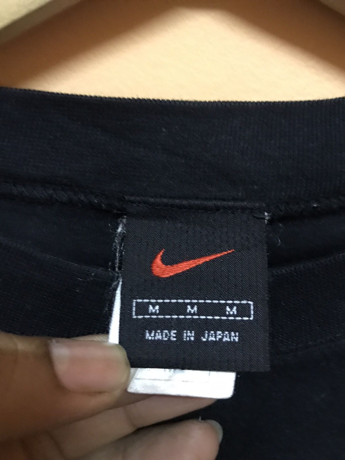 Nike × Vintage ‼️VTG NIKE SMALL SWOOSH Size US M / EU 48-50 / 2 - 2 Thumbnail