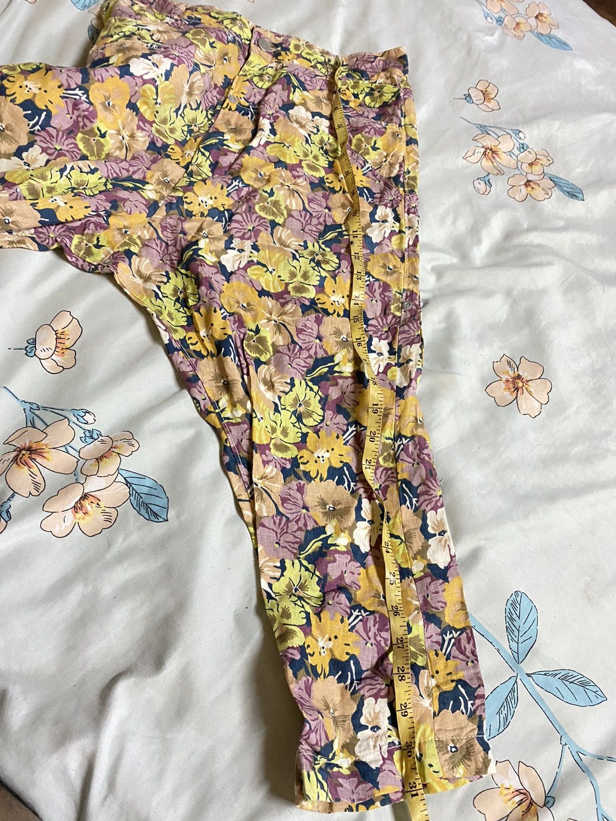 ICONIC MERCIBEAUCOUP CROTCH PANT FLOWER FLORAL MOTIF