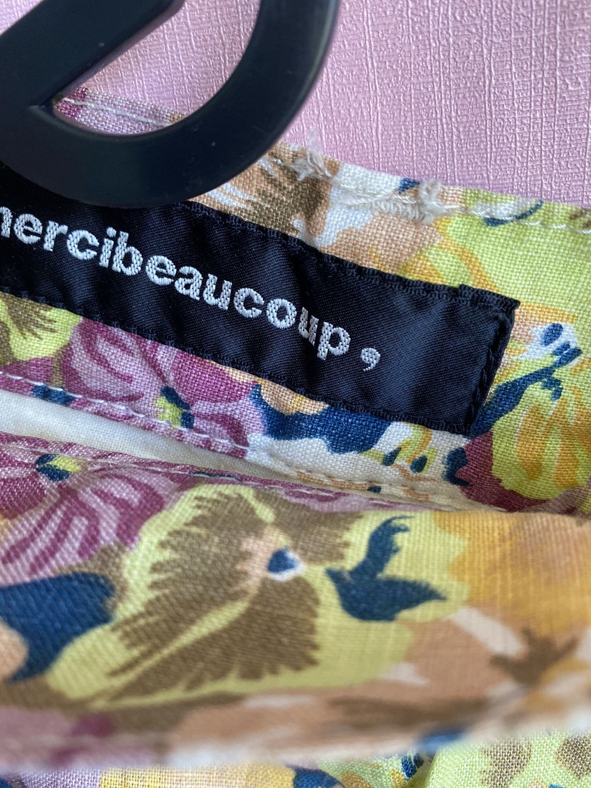 ICONIC MERCIBEAUCOUP CROTCH PANT FLOWER FLORAL MOTIF