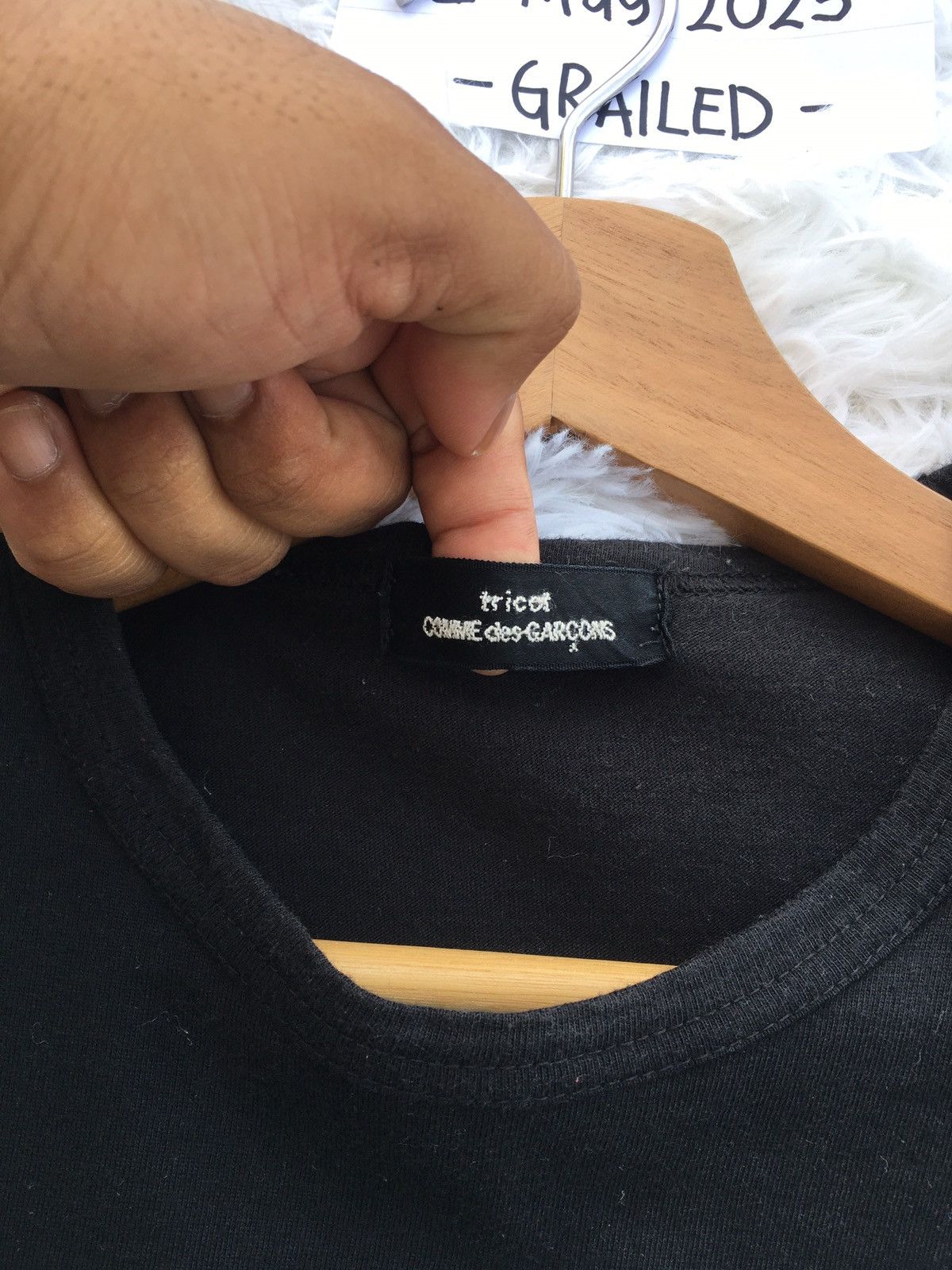 Comme des Garcons Rare tricot AD2008 Comme Des Garcons Longsleeve Shirt Size S / US 4 / IT 40 - 10 Thumbnail