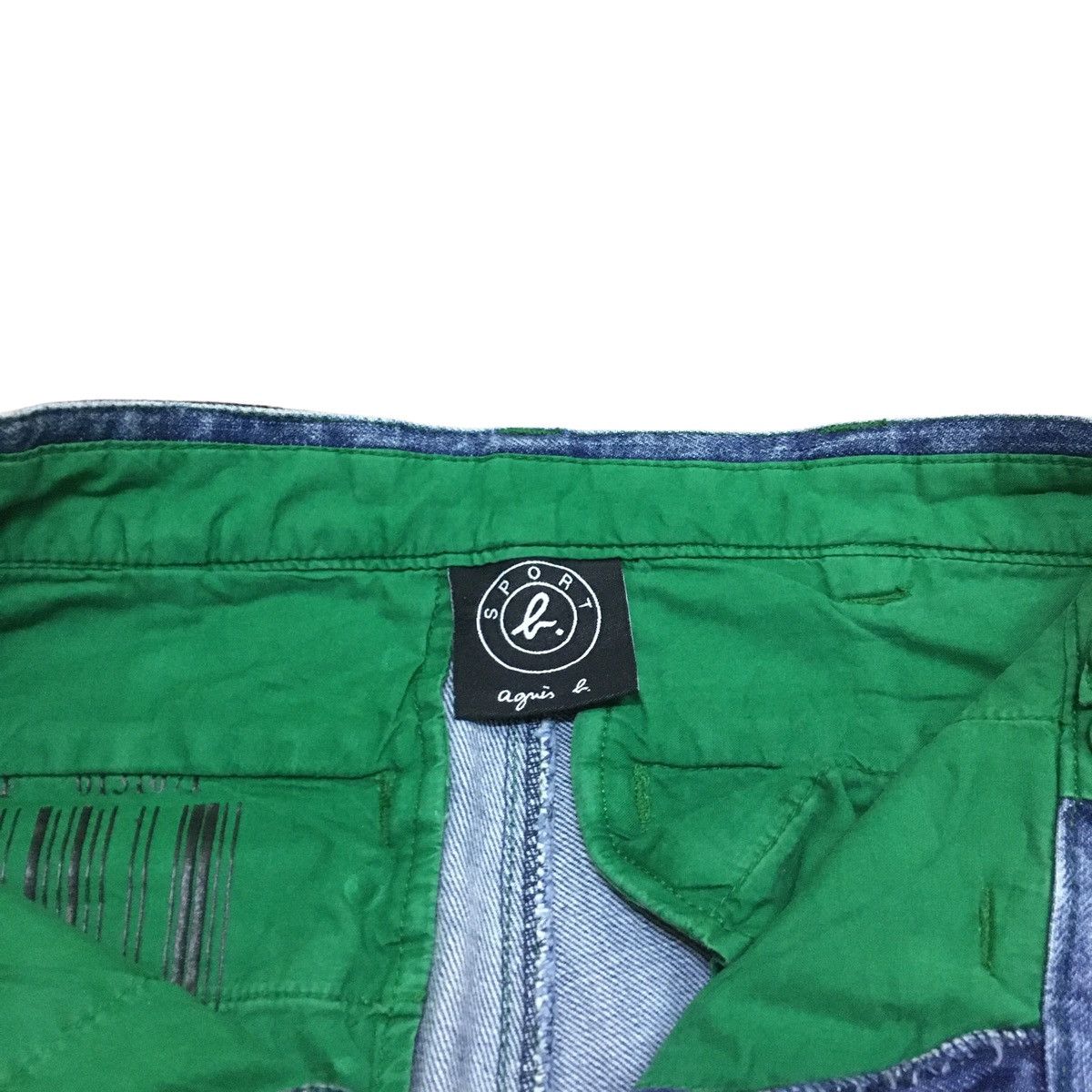 Designer Rare Design Vintage Brand Agnes B Jeans 1990s Size US 28 / EU 44 - 6 Thumbnail