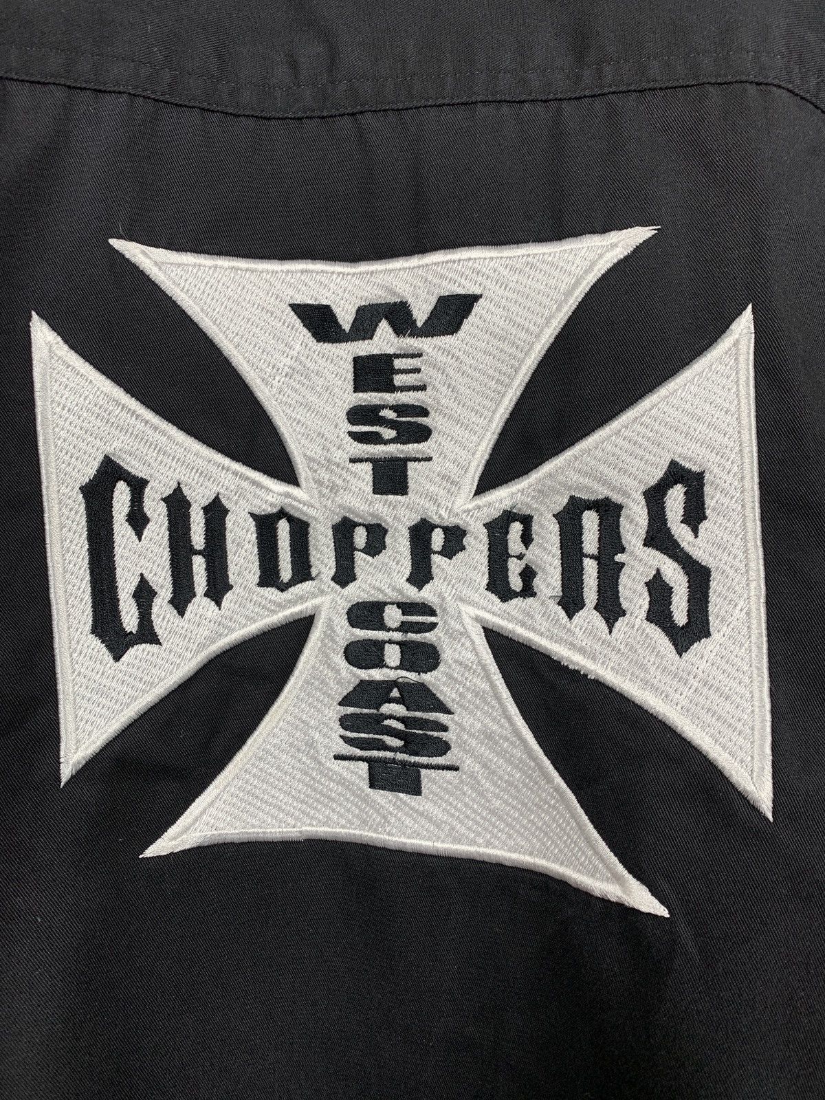 Vintage Vintage West Coast Choppers Button Up Shirt Paul Walker Size US XXL / EU 58 / 5 - 13 Thumbnail