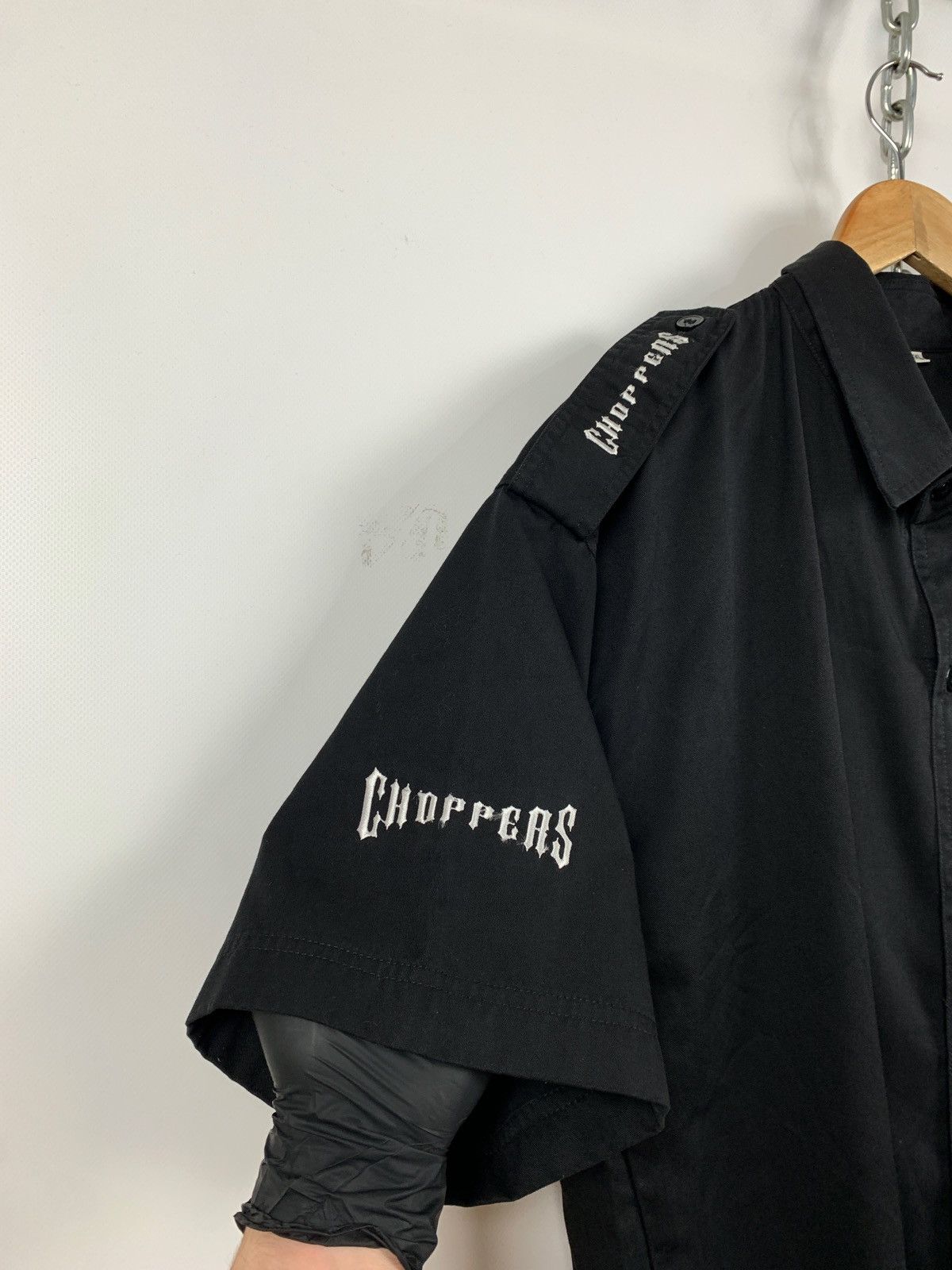 Vintage Vintage West Coast Choppers Button Up Shirt Paul Walker Size US XXL / EU 58 / 5 - 14 Thumbnail