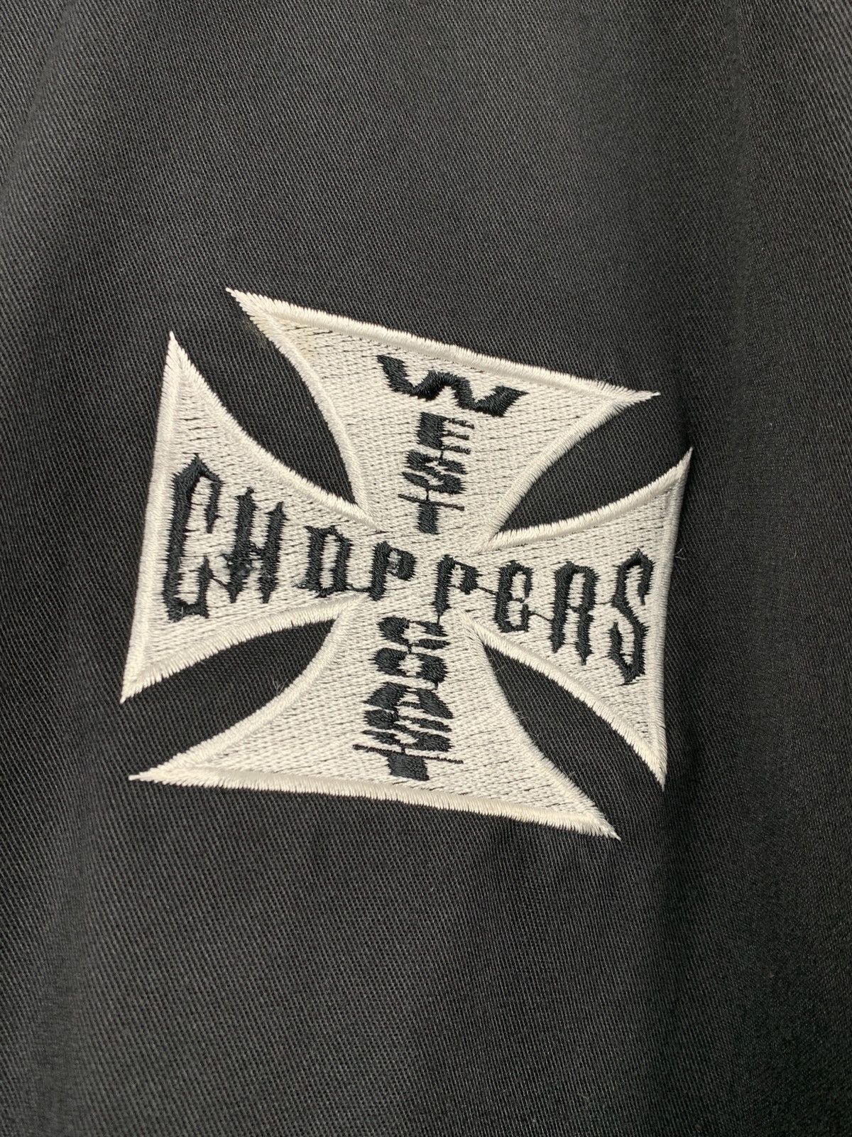 Vintage Vintage West Coast Choppers Button Up Shirt Paul Walker Size US XXL / EU 58 / 5 - 9 Thumbnail