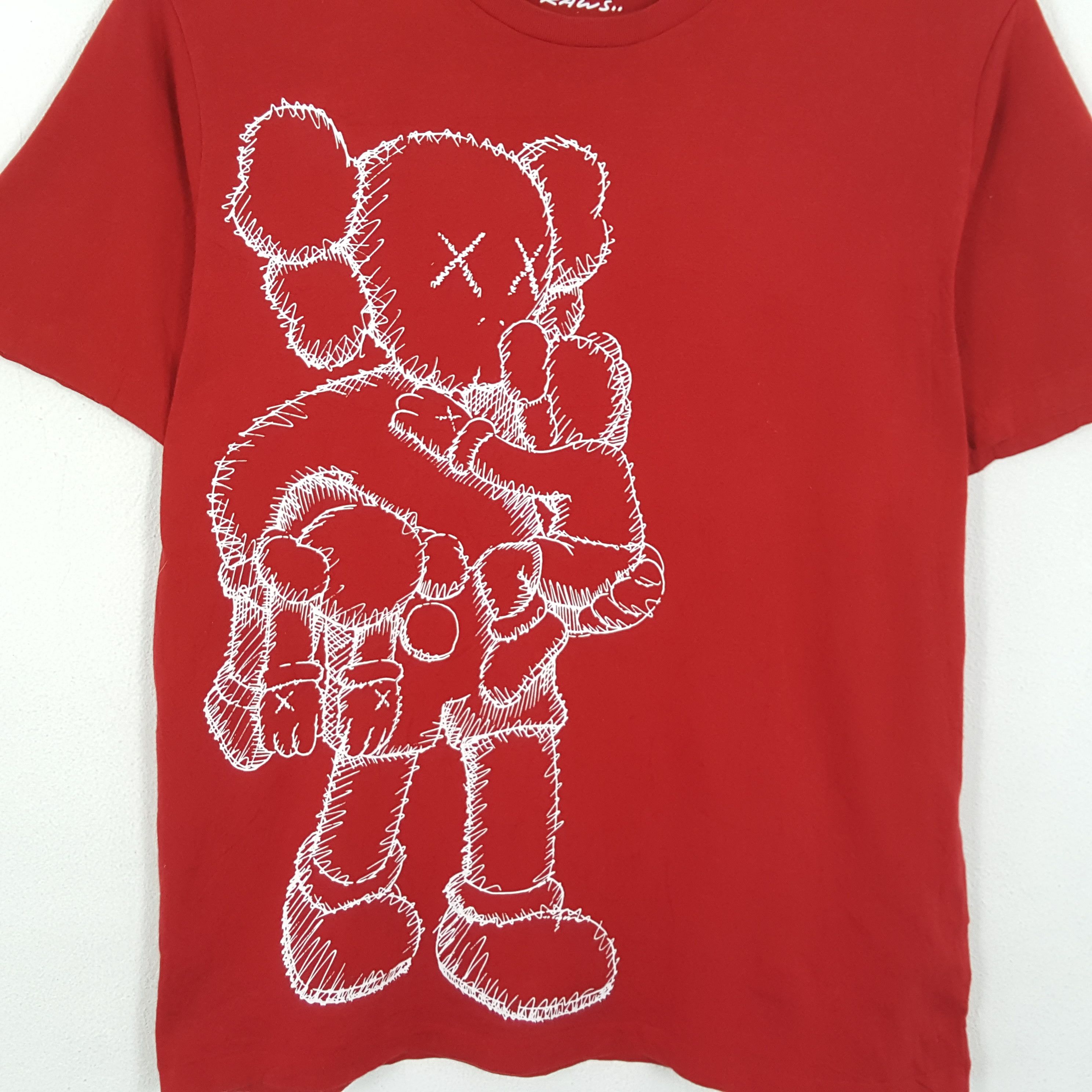 Japanese Brand × Kaws KAWS X Japanese Brand Streetwear Style Tshirt Size US XL / EU 56 / 4 - 2 Thumbnail
