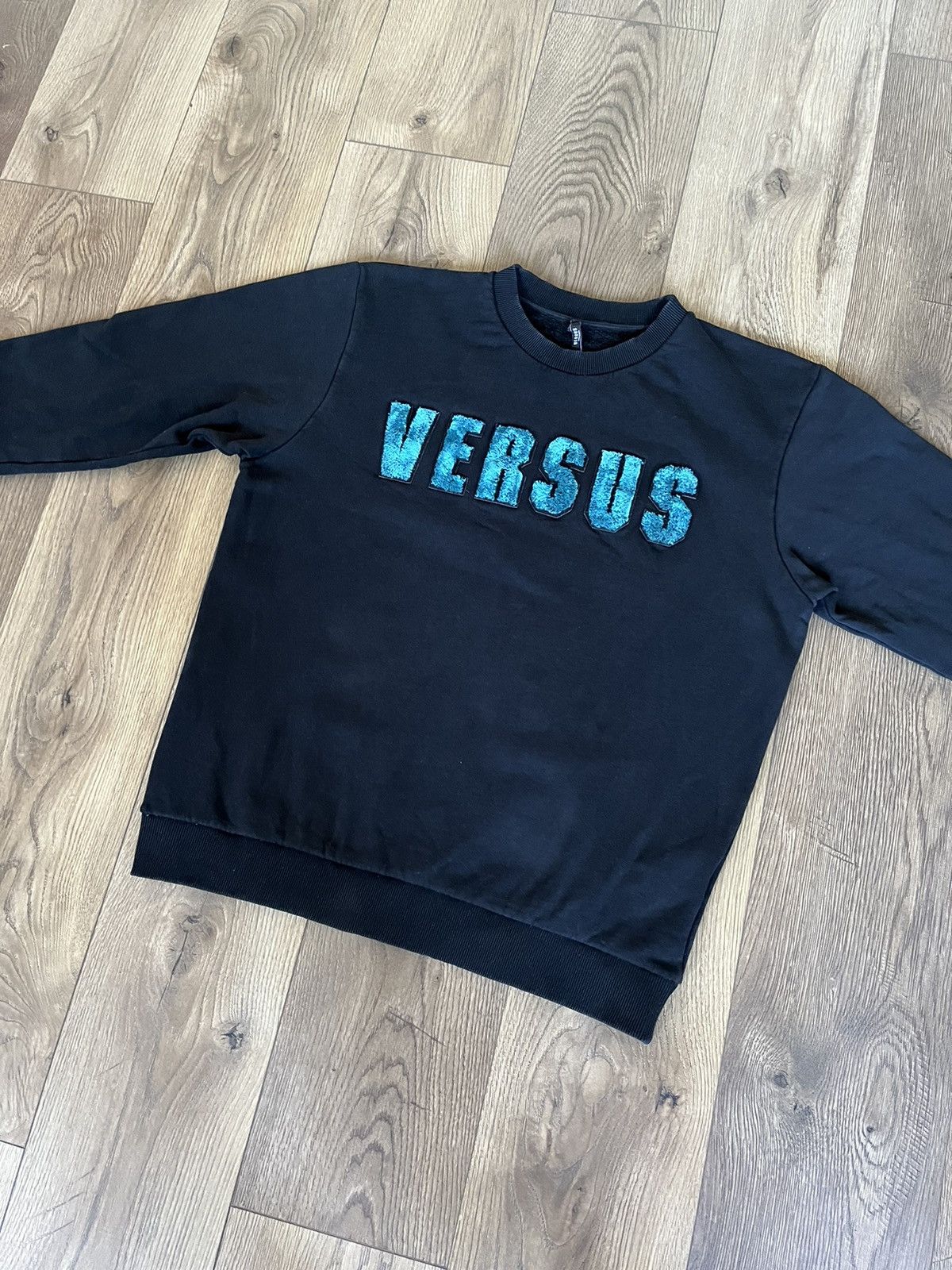 Versace Versace Versus Sweatshirt Big Logo Size US L / EU 52-54 / 3 - 1 Thumbnail