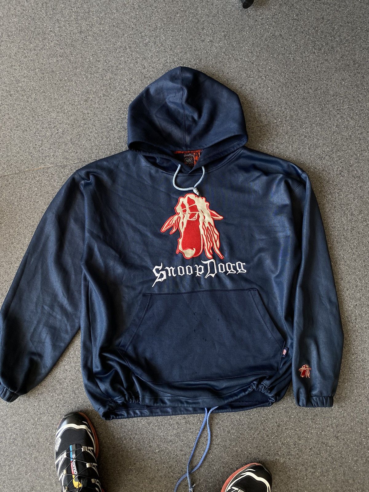 Snoop Dogg × Vintage Vintage Snoop Dog Trashed OG Rap Hoodie Size US XL / EU 56 / 4 - 2 Thumbnail