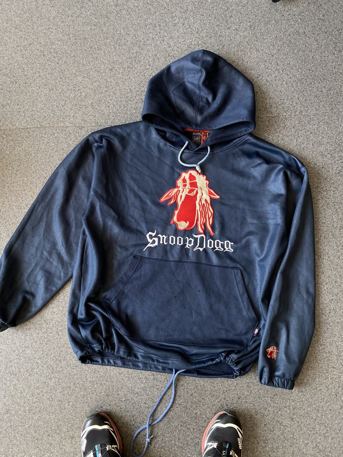 Snoop Dogg × Vintage Vintage Snoop Dog Trashed OG Rap Hoodie Size US XL / EU 56 / 4 - 1 Thumbnail