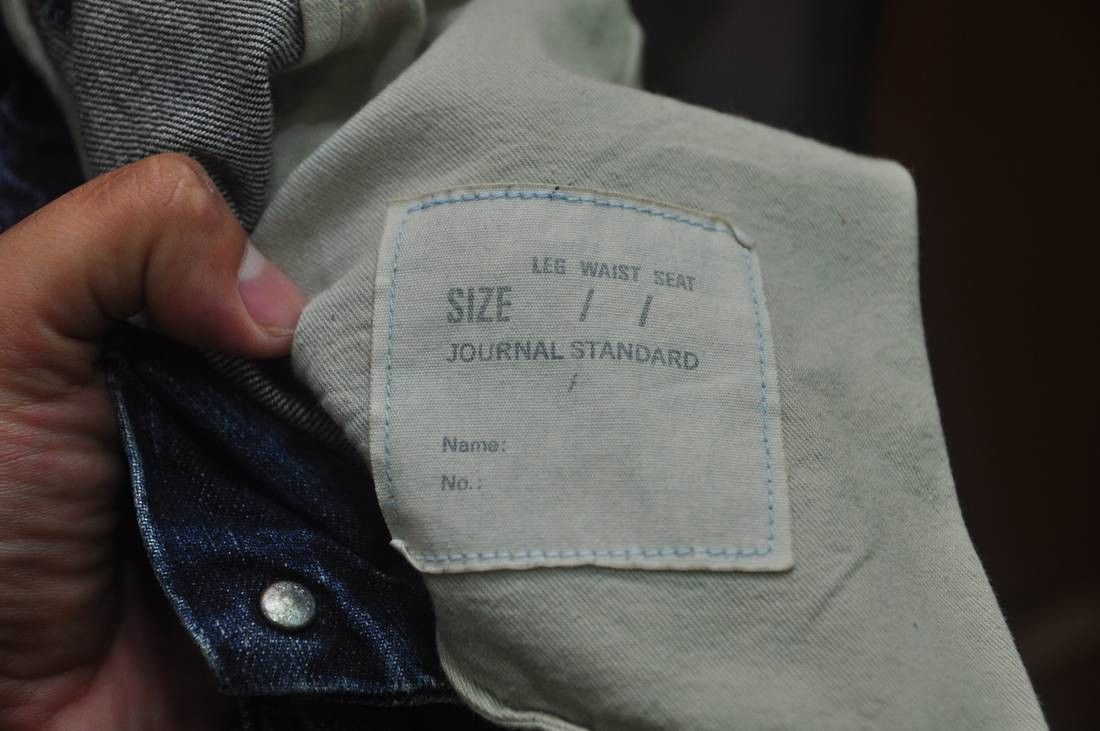 Designer × Japanese Brand × Journal Standard Journal Standard Denim Jeans Pant Made in Japan Size US 32 / EU 48 - 9 Thumbnail