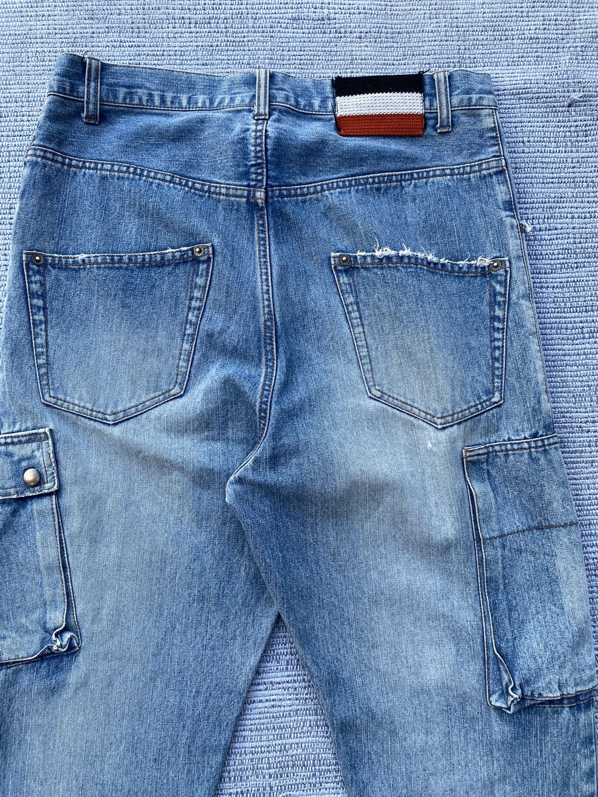Japanese Brand blue cargo denim Size US 30 / EU 46 - 5 Thumbnail