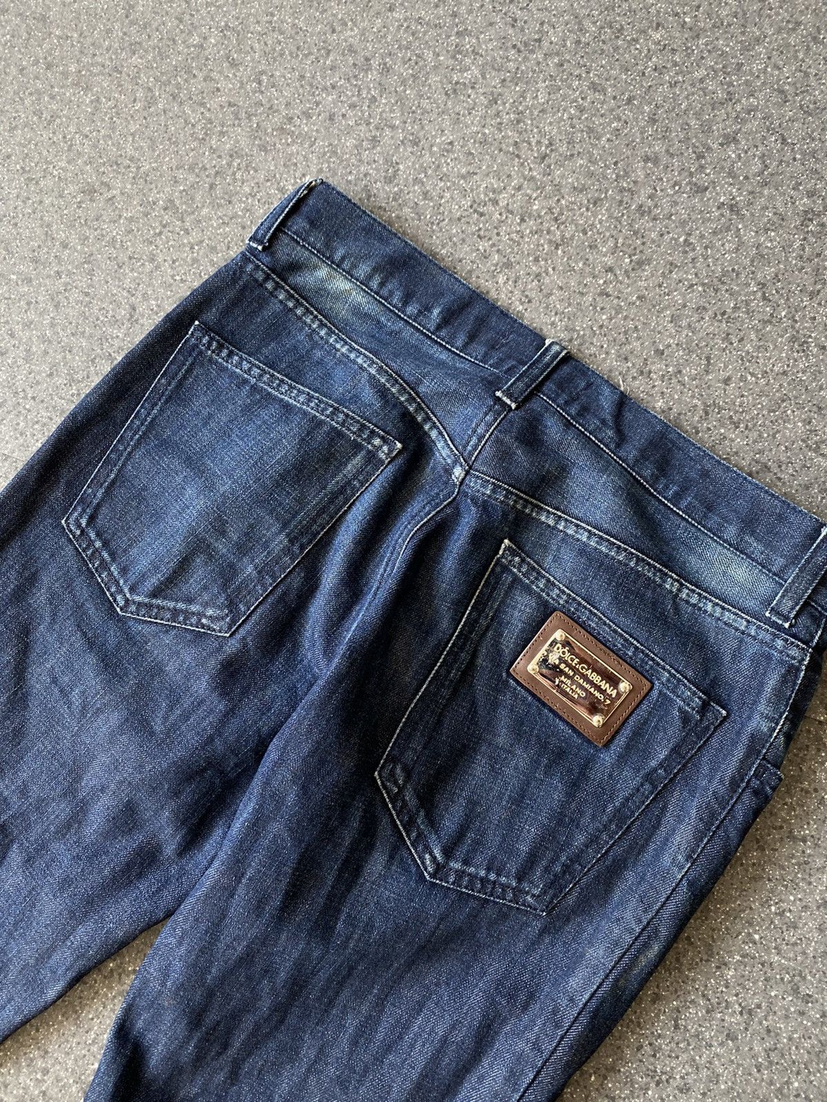 Dolce & Gabbana Dolce $ Gabbana Logo Denim Jeans Size US 30 / EU 46 - 9 Thumbnail