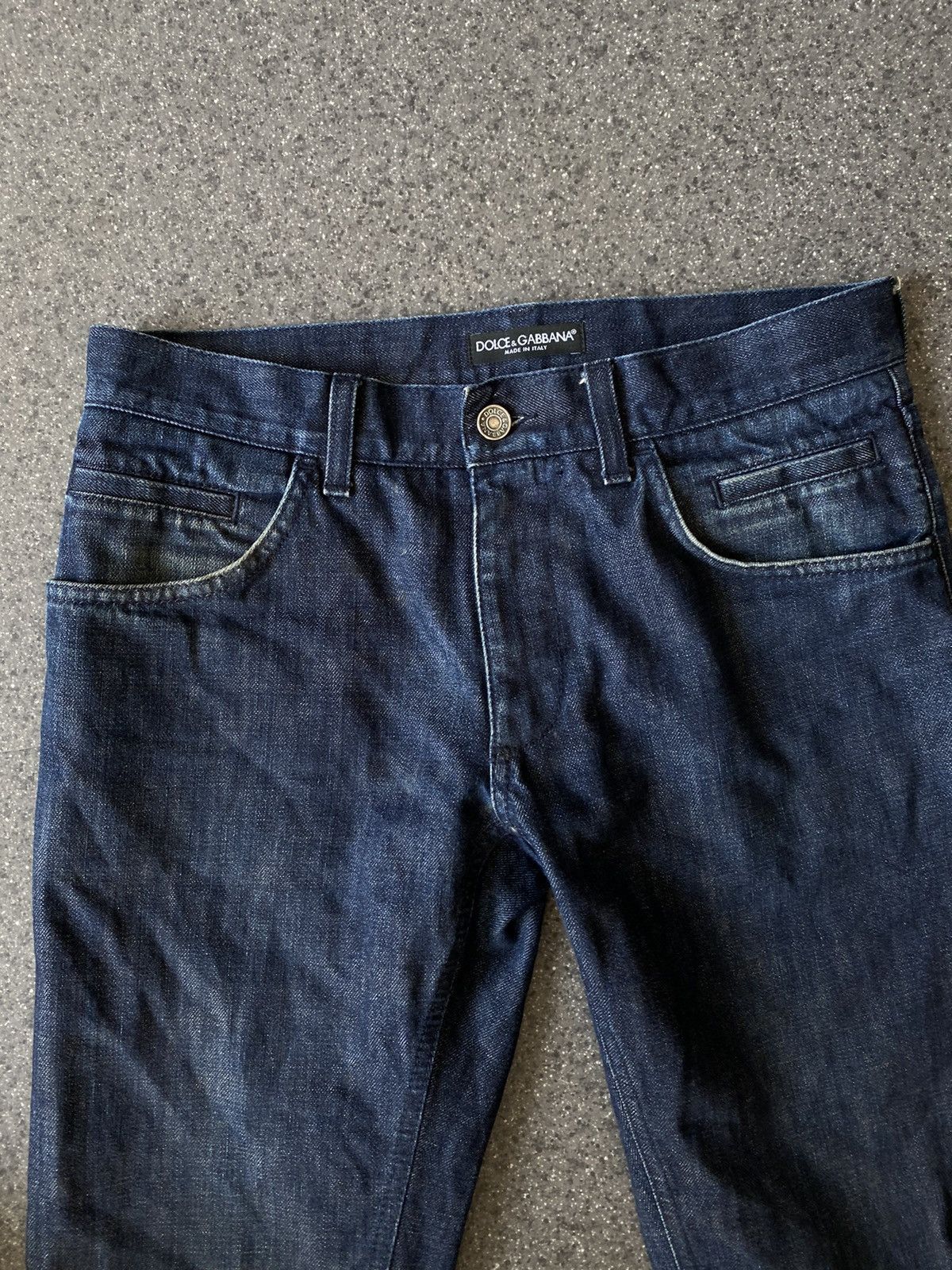 Dolce & Gabbana Dolce $ Gabbana Logo Denim Jeans Size US 30 / EU 46 - 4 Thumbnail