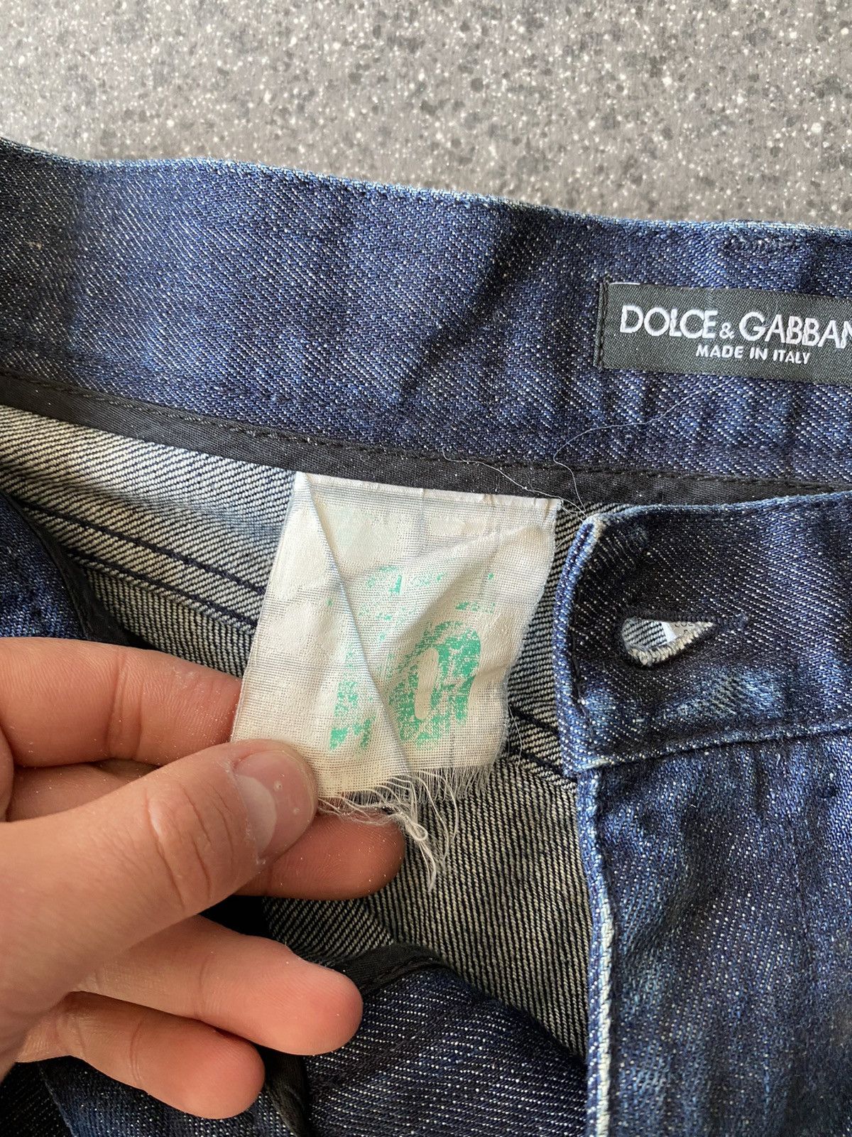 Dolce & Gabbana Dolce $ Gabbana Logo Denim Jeans Size US 30 / EU 46 - 8 Thumbnail