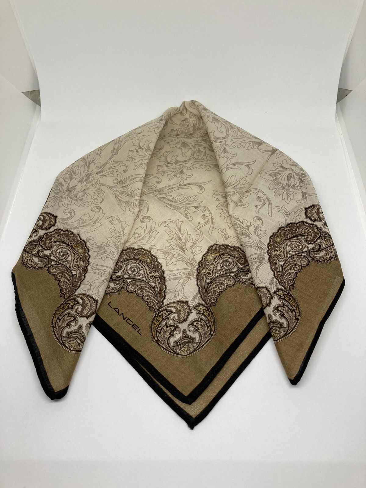 Japanese Brand Lancel Handkerchief / Pocketsquare Size ONE SIZE - 2 Thumbnail