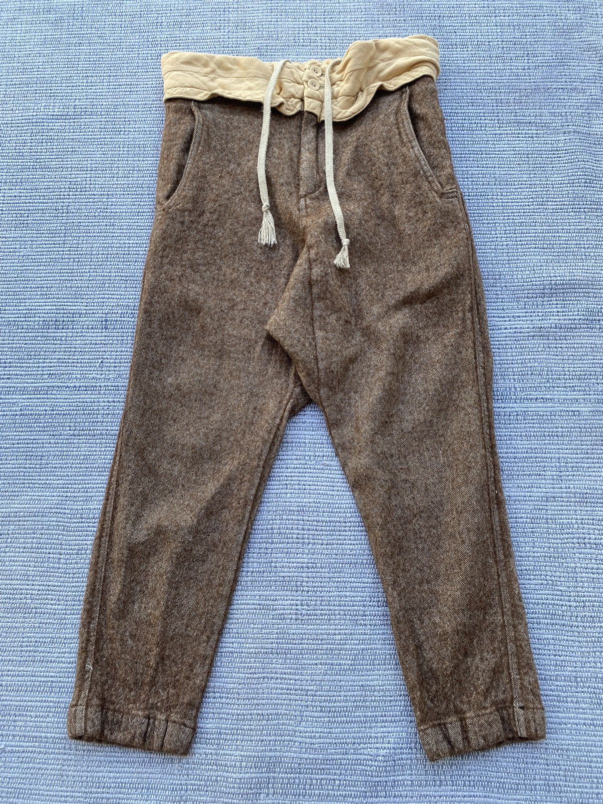 Japanese Brand sasquachfabrix aw12 wool pants Size 28" / US 6 / IT 42 - 1 Thumbnail