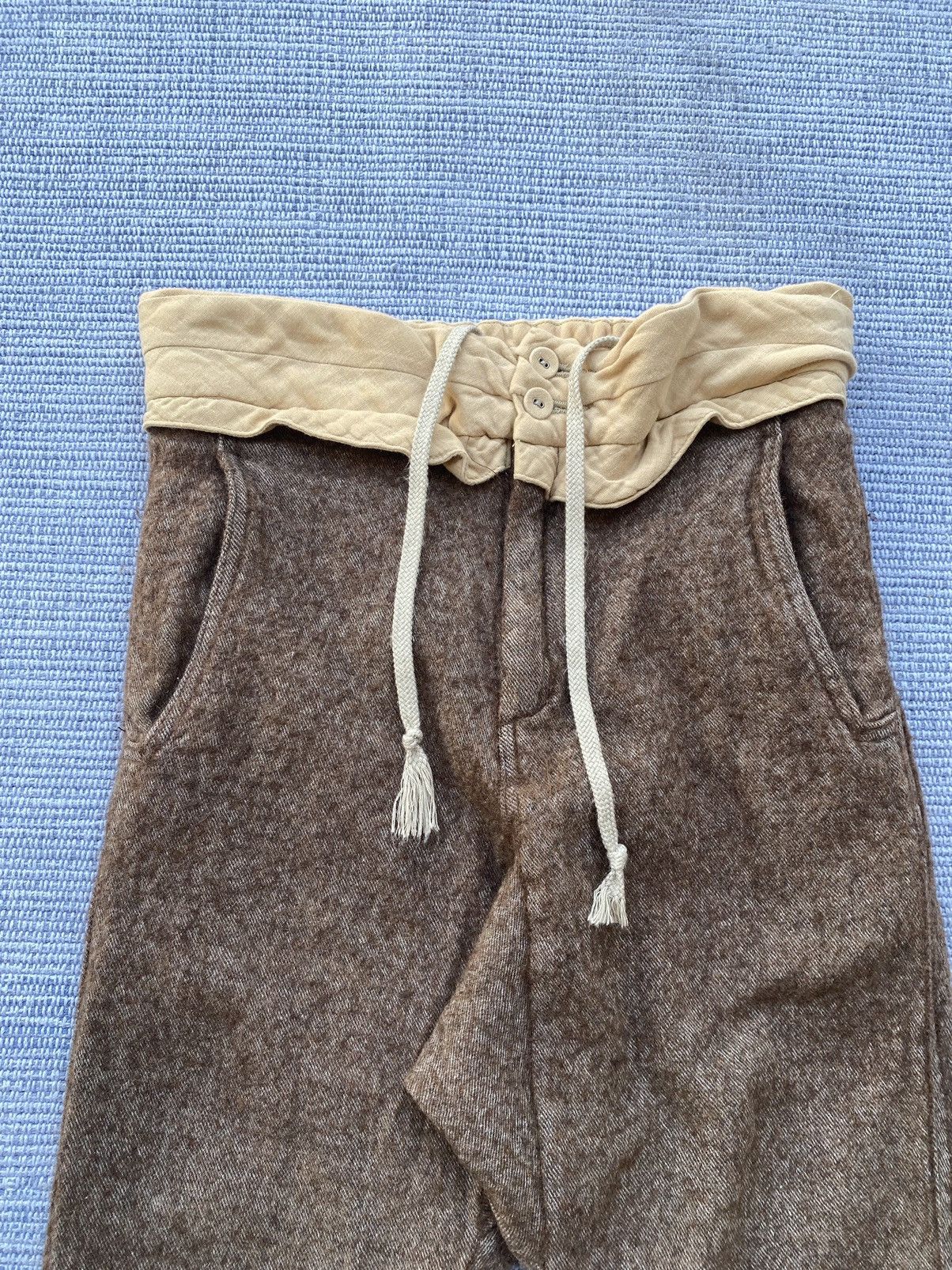Japanese Brand sasquachfabrix aw12 wool pants Size 28" / US 6 / IT 42 - 2 Thumbnail