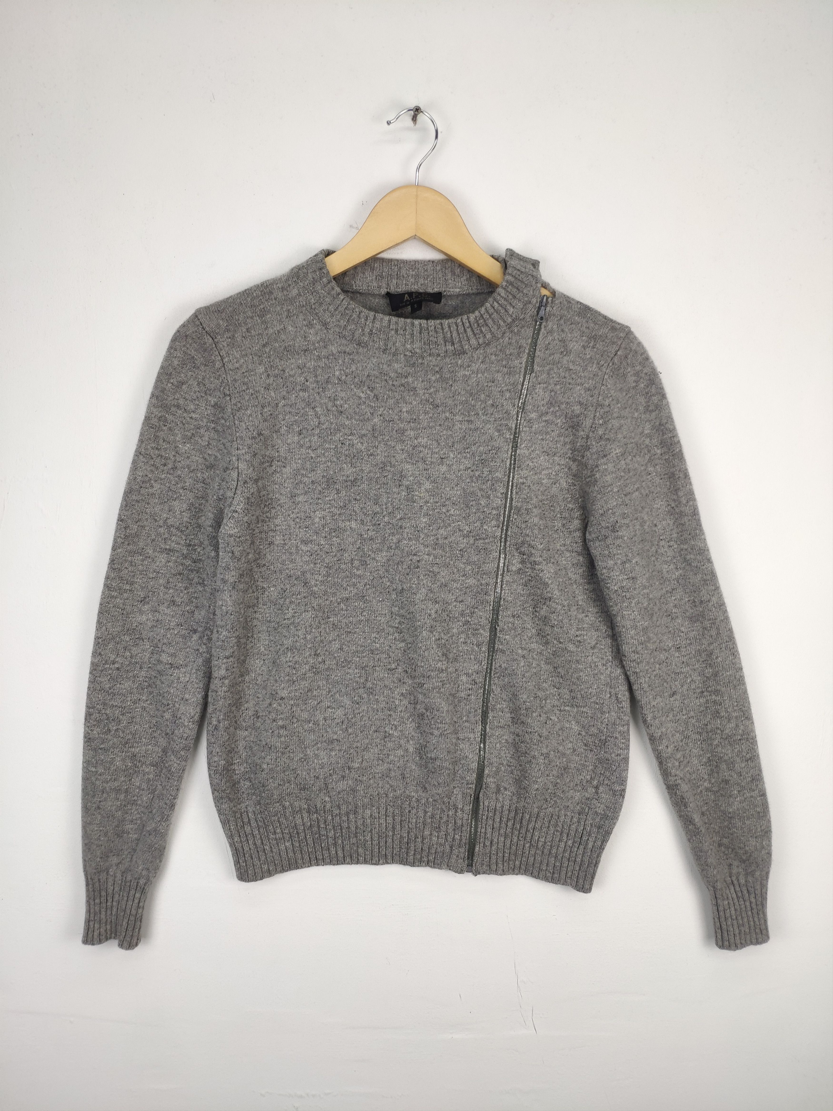 A.P.C. Vintage 1990s APC Wool Sweater Made In Italy Size US S / EU 44-46 / 1 - 1 Thumbnail