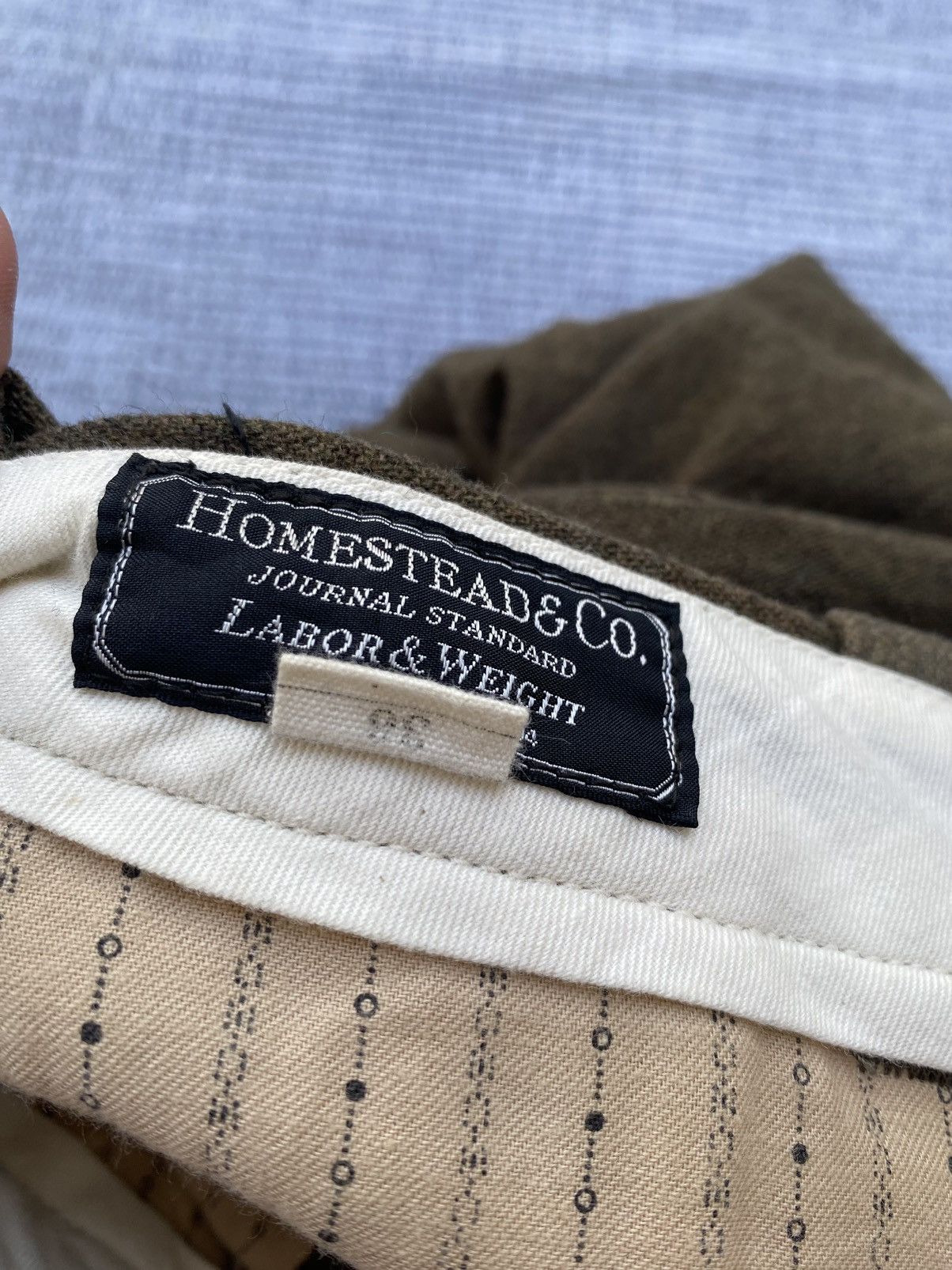 Japanese Brand wool pants Size US 30 / EU 46 - 6 Thumbnail