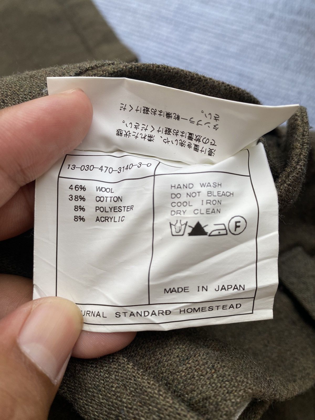 Japanese Brand wool pants Size US 30 / EU 46 - 7 Thumbnail