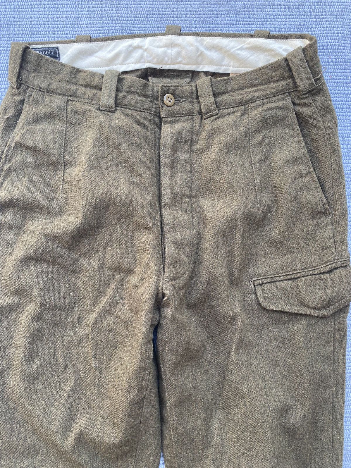 Japanese Brand wool pants Size US 30 / EU 46 - 2 Thumbnail