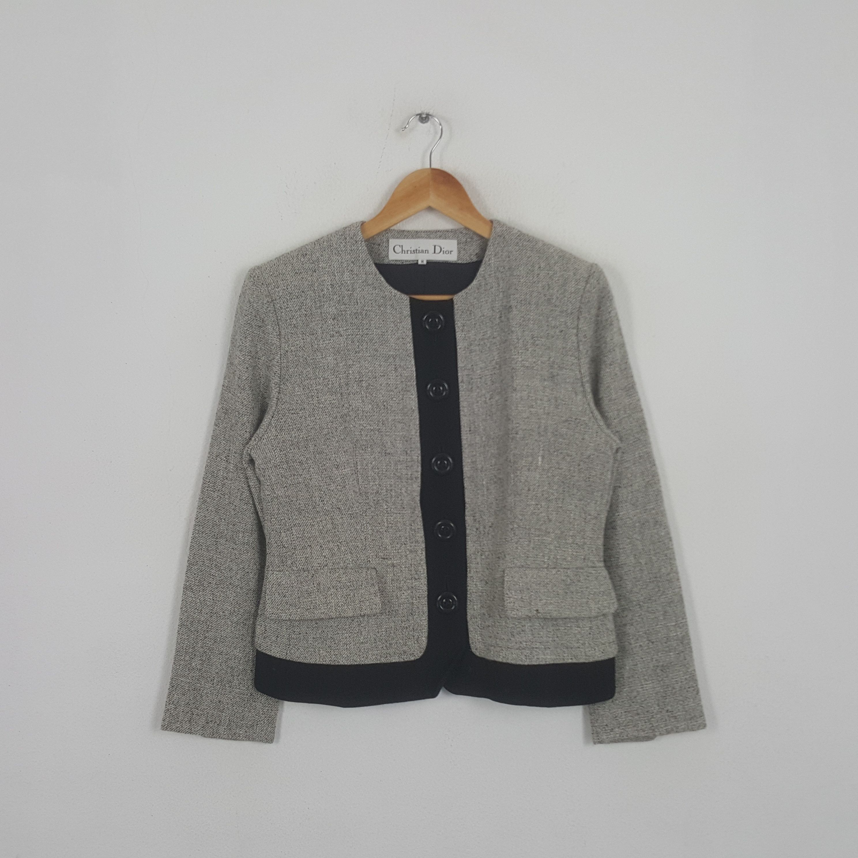 Vintage Christian Dior Italian Designer Branded Jacket