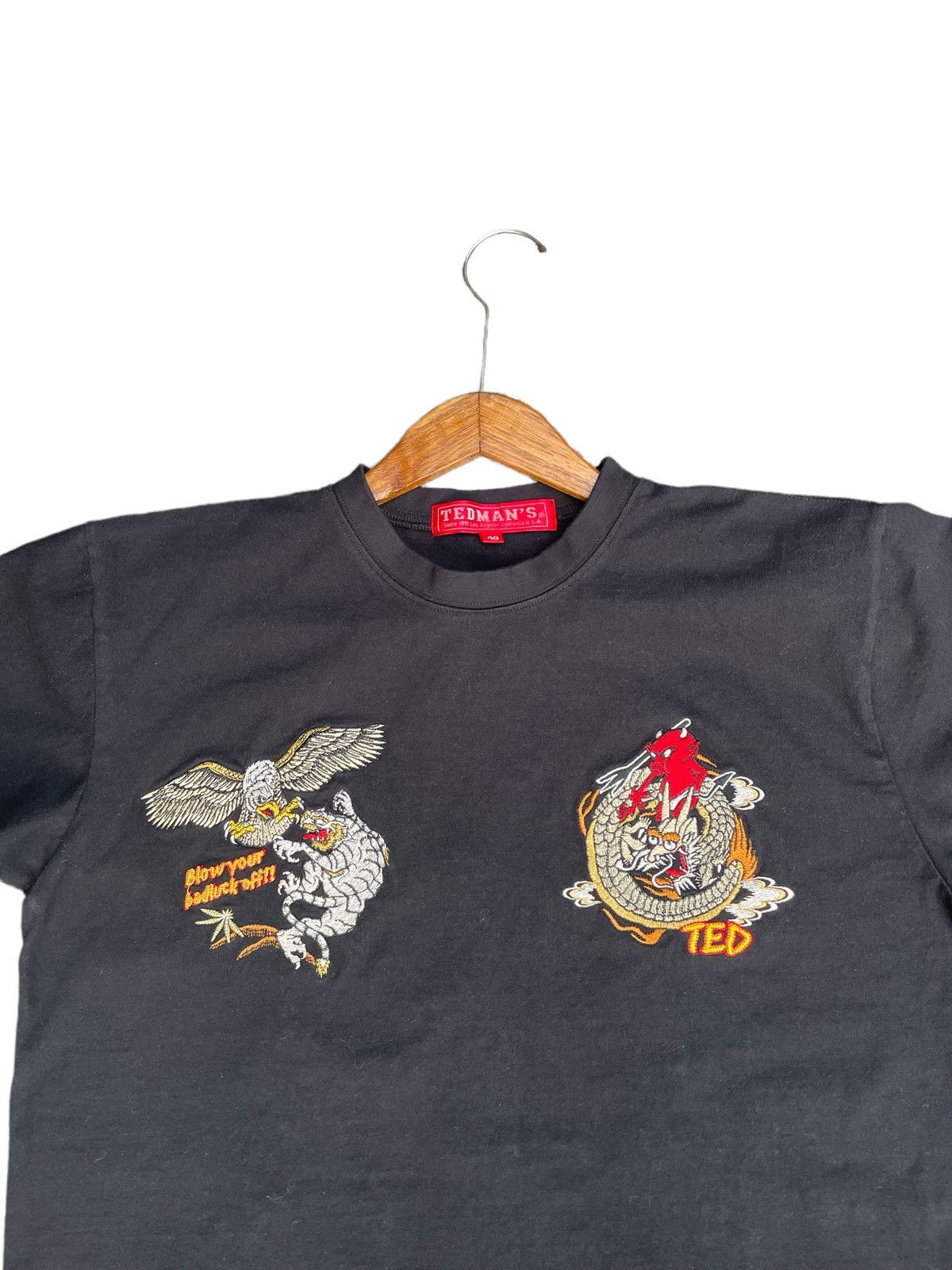 Japanese Brand Tedmans Ted Company Sukajan Tshirt Size US M / EU 48-50 / 2 - 6 Thumbnail