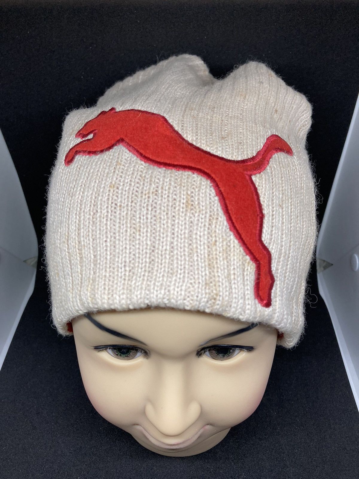 Puma Puma Big Logo Snow Cap Hat Beanie Size ONE SIZE - 2 Thumbnail