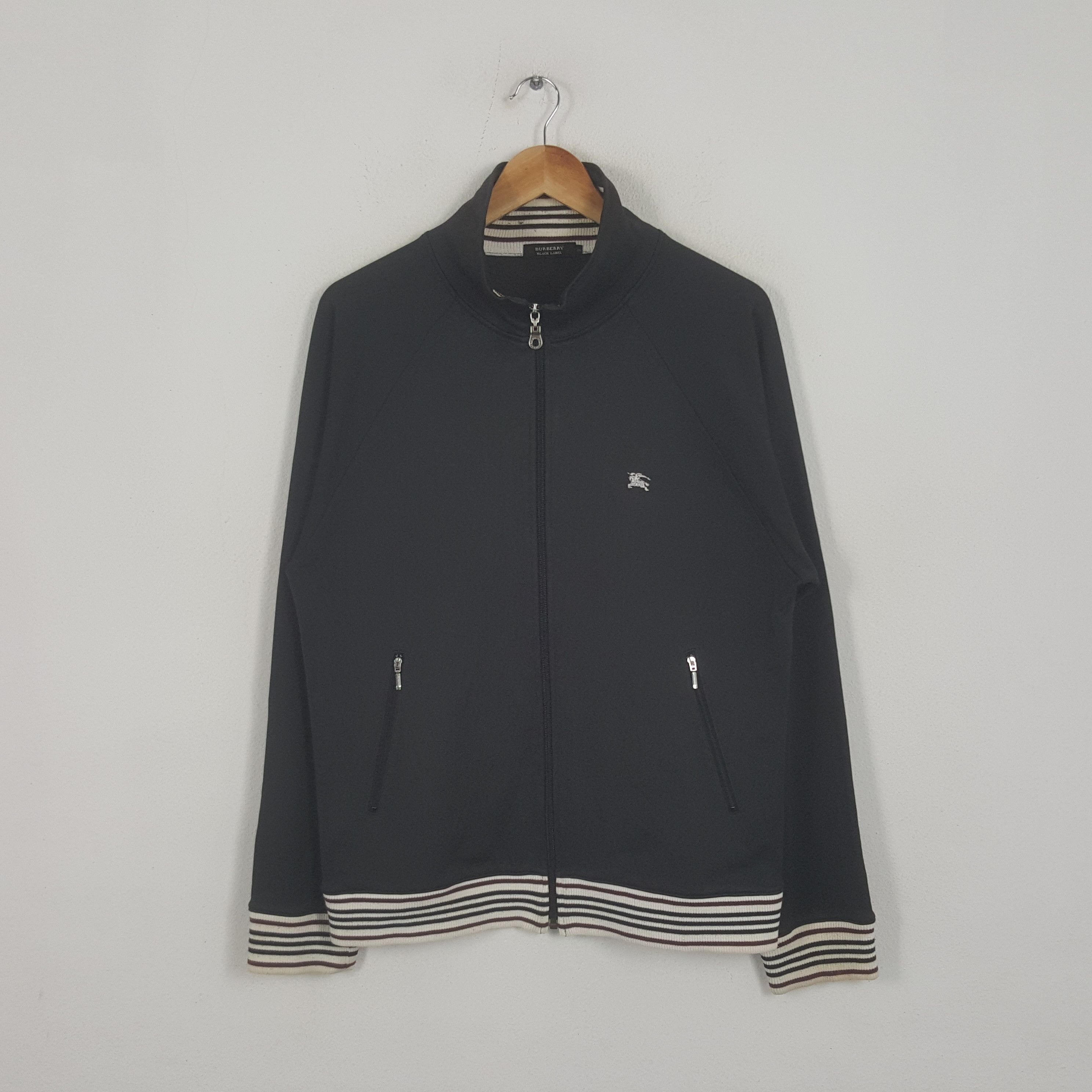 Vintage Burberry Black Label Luxury Brand Sweater