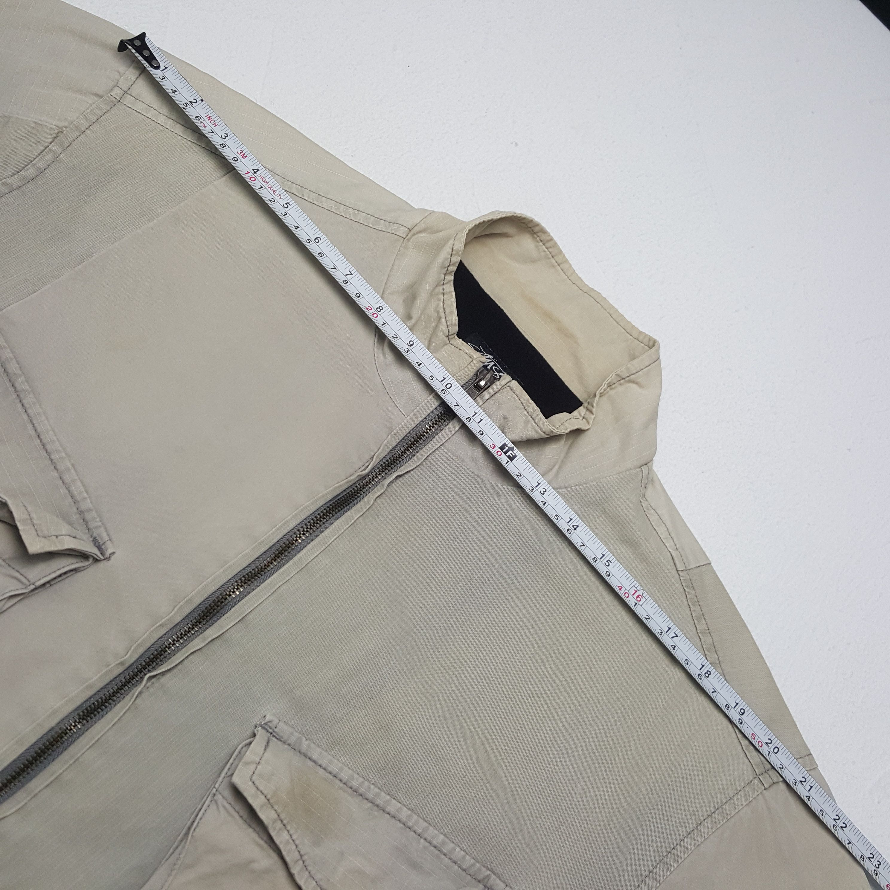 Stussy × Vintage Vintage Stussy Custom Patch Style Zipper Jacket Size US L / EU 52-54 / 3 - 6 Thumbnail
