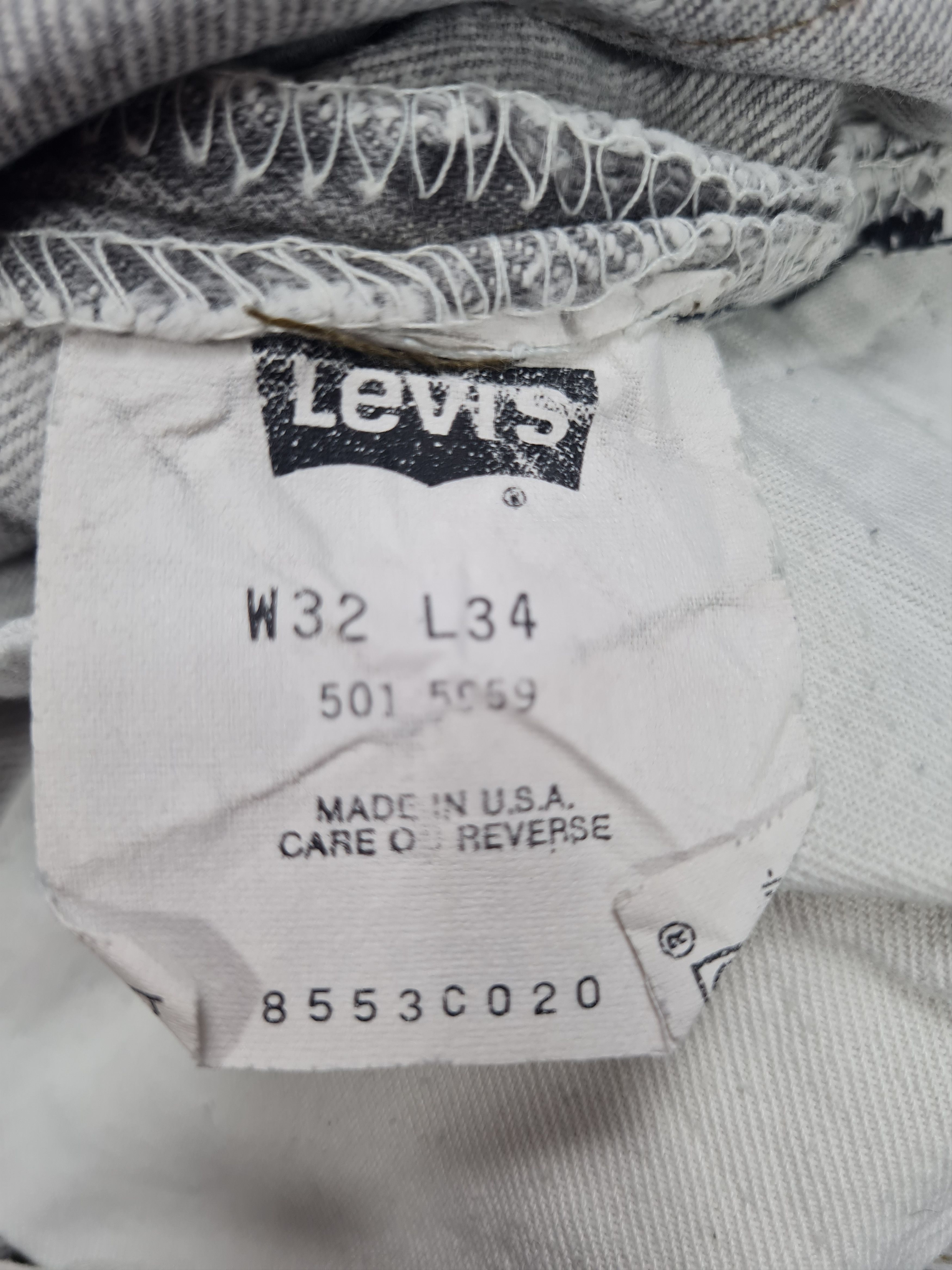 Levi's Vtg LEVIS 501 Distressed Light Wash Size 32X32 Jeans L0211 Size US 32 / EU 48 - 12 Thumbnail
