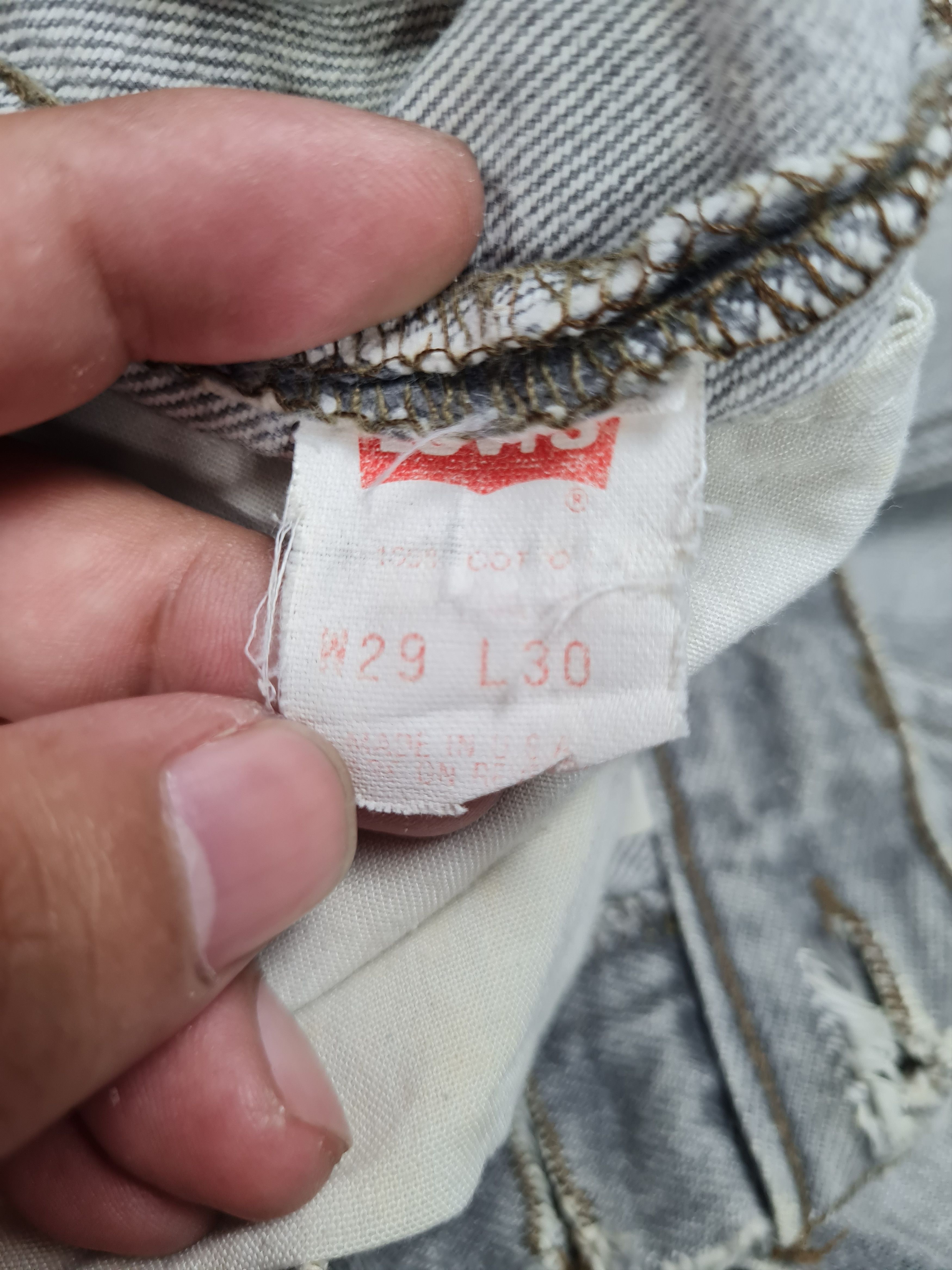 Levi's Vtg LEVIS 501 Light Wash Distressed Size 28X30 Jeans L0241 Size US 28 / EU 44 - 13 Thumbnail