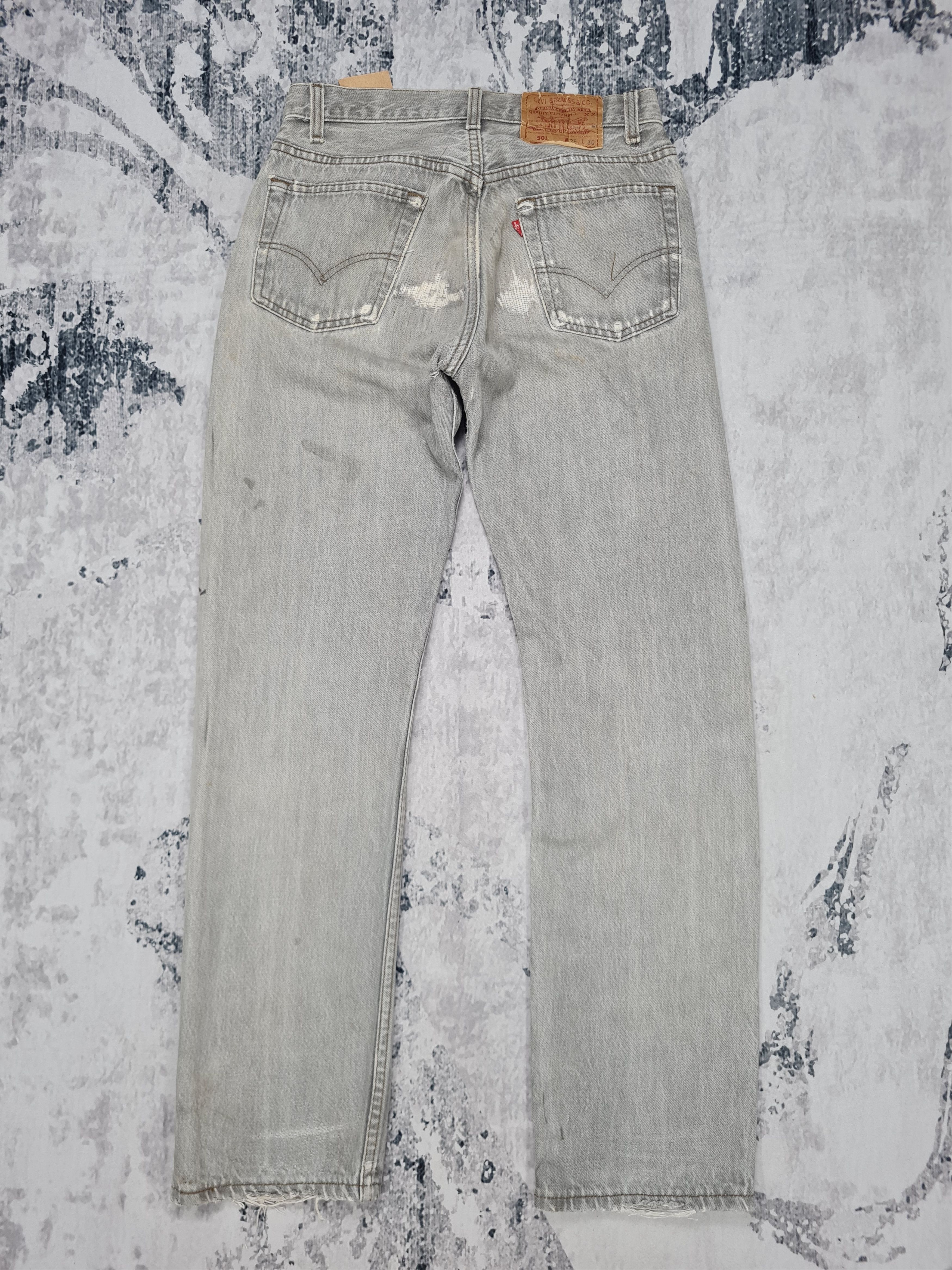 Levi's Vtg LEVIS 501 Light Wash Distressed Size 28X30 Jeans L0241 Size US 28 / EU 44 - 2 Thumbnail