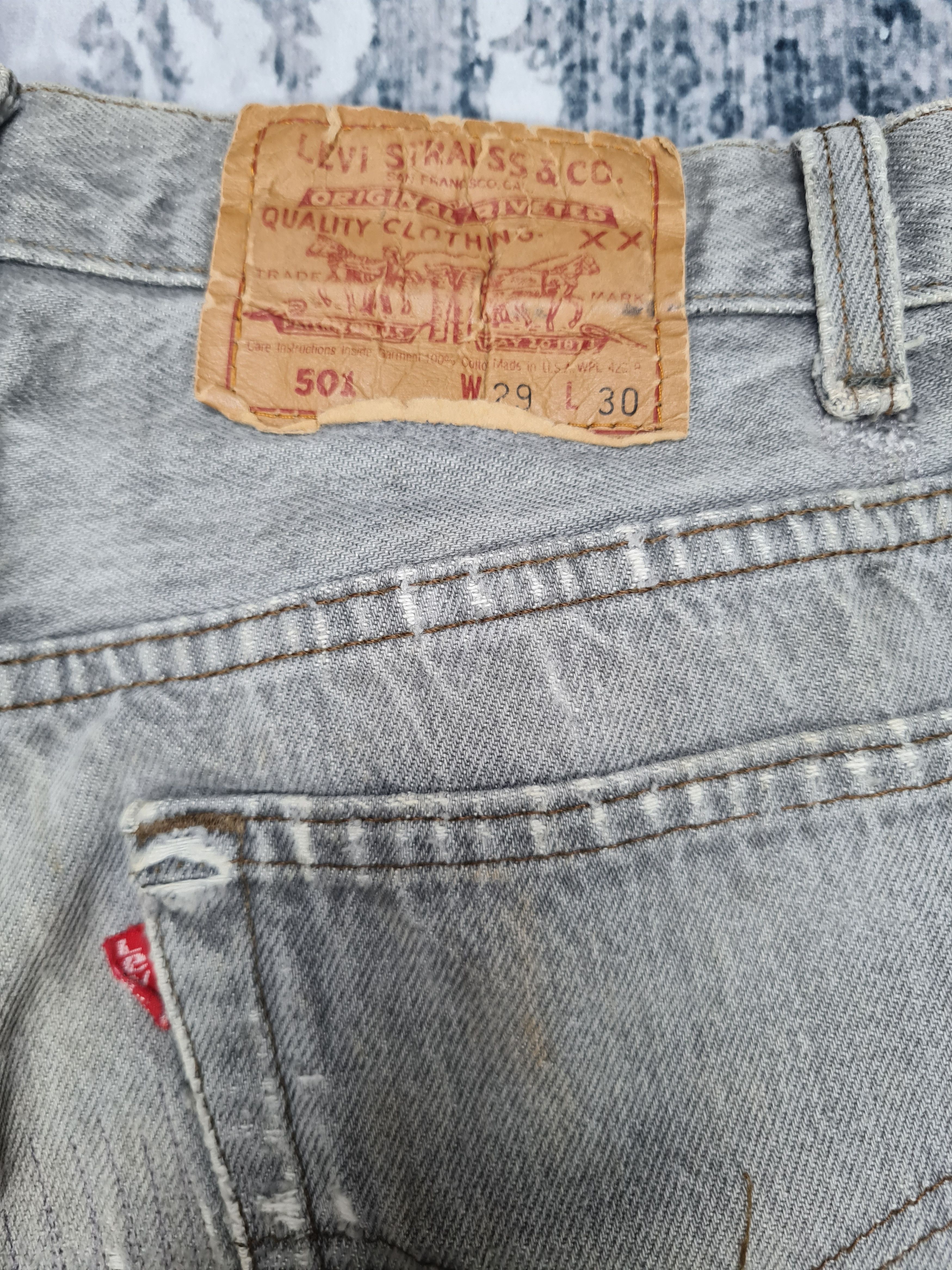 Levi's Vtg LEVIS 501 Light Wash Distressed Size 28X30 Jeans L0241 Size US 28 / EU 44 - 9 Thumbnail