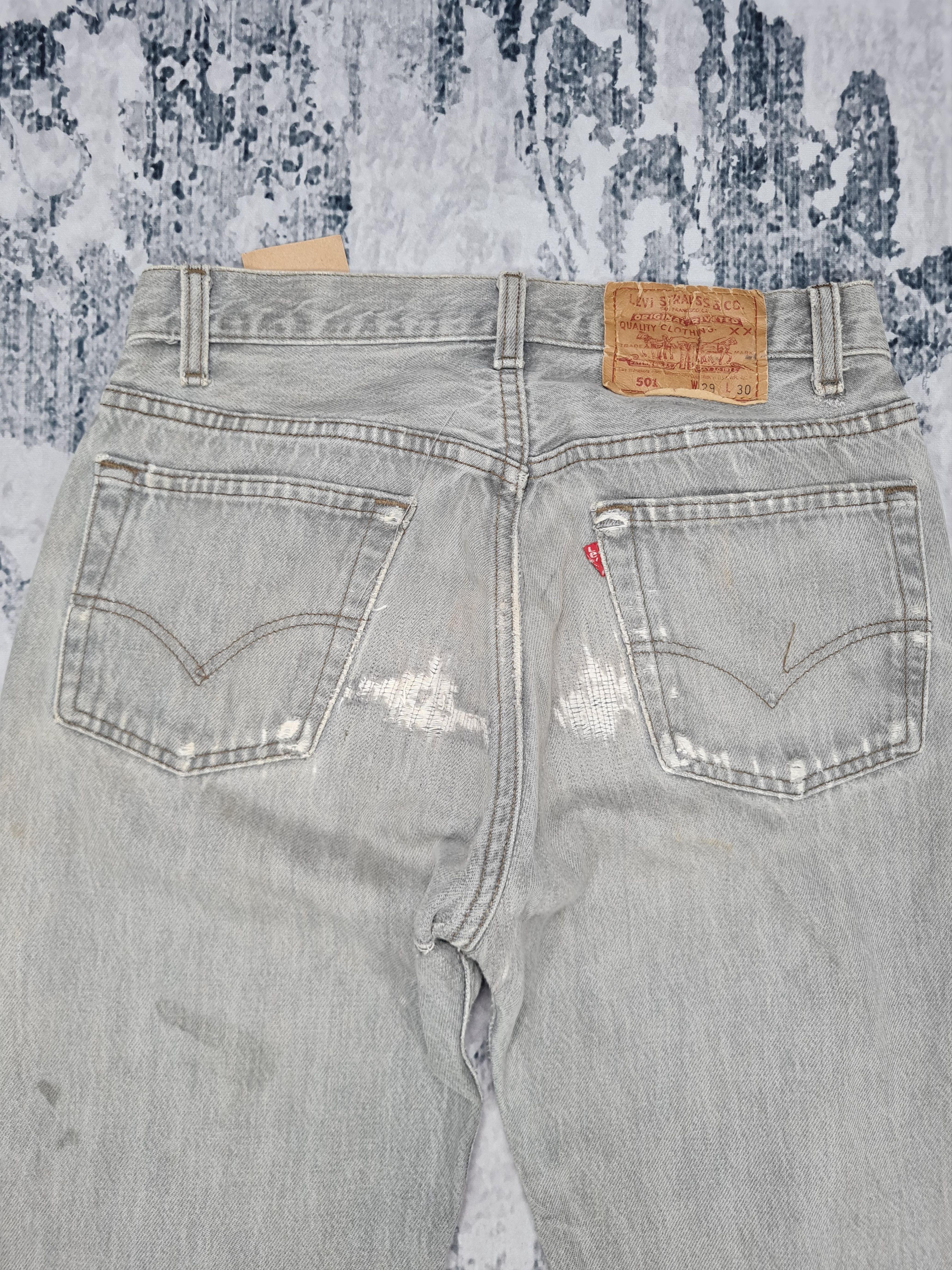 Levi's Vtg LEVIS 501 Light Wash Distressed Size 28X30 Jeans L0241 Size US 28 / EU 44 - 8 Thumbnail