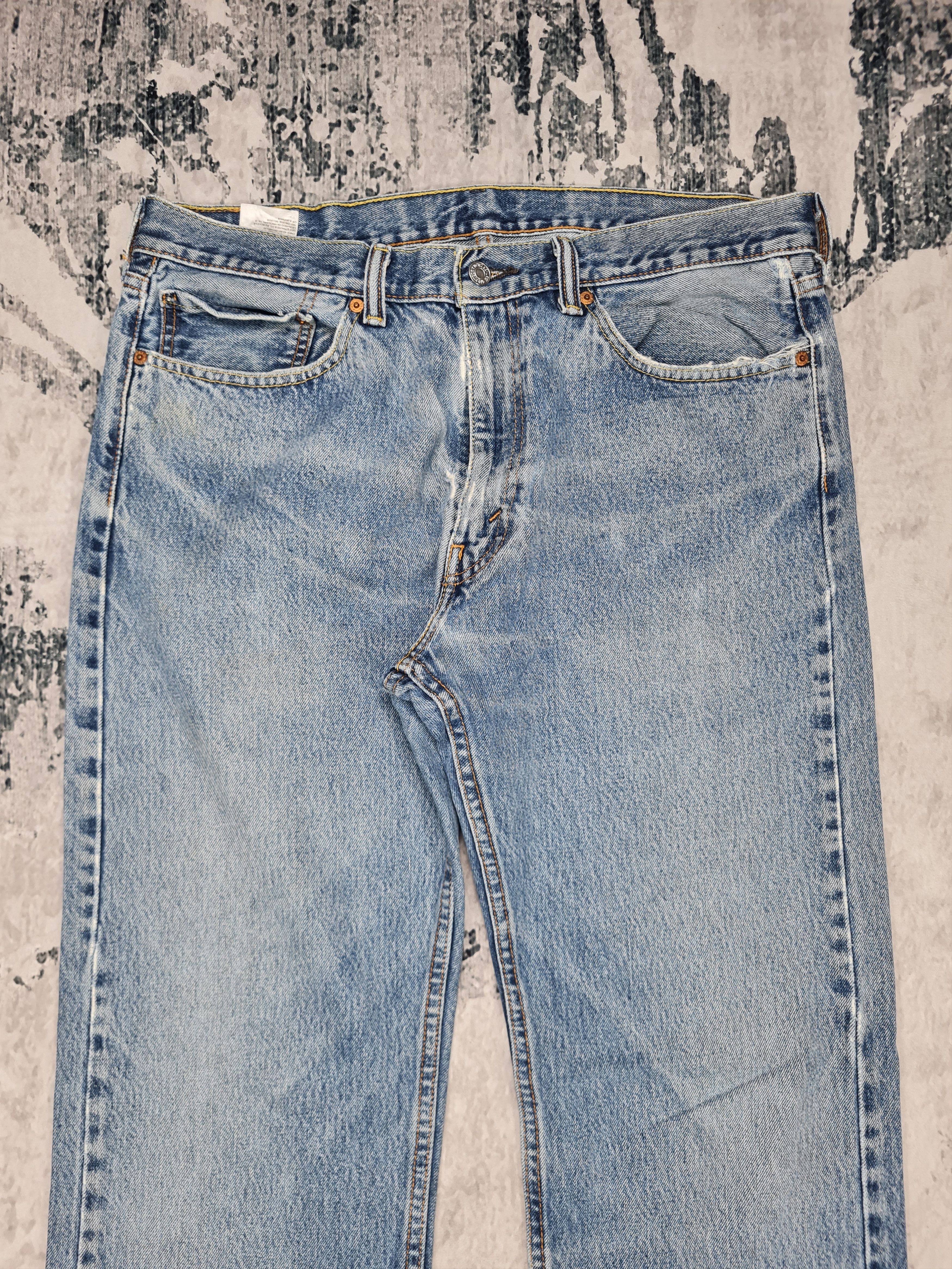 Levi's Vintage LEVIS 505 Light Wash Faded Size 37X33 Jeans L0212 Size US 37 - 4 Thumbnail